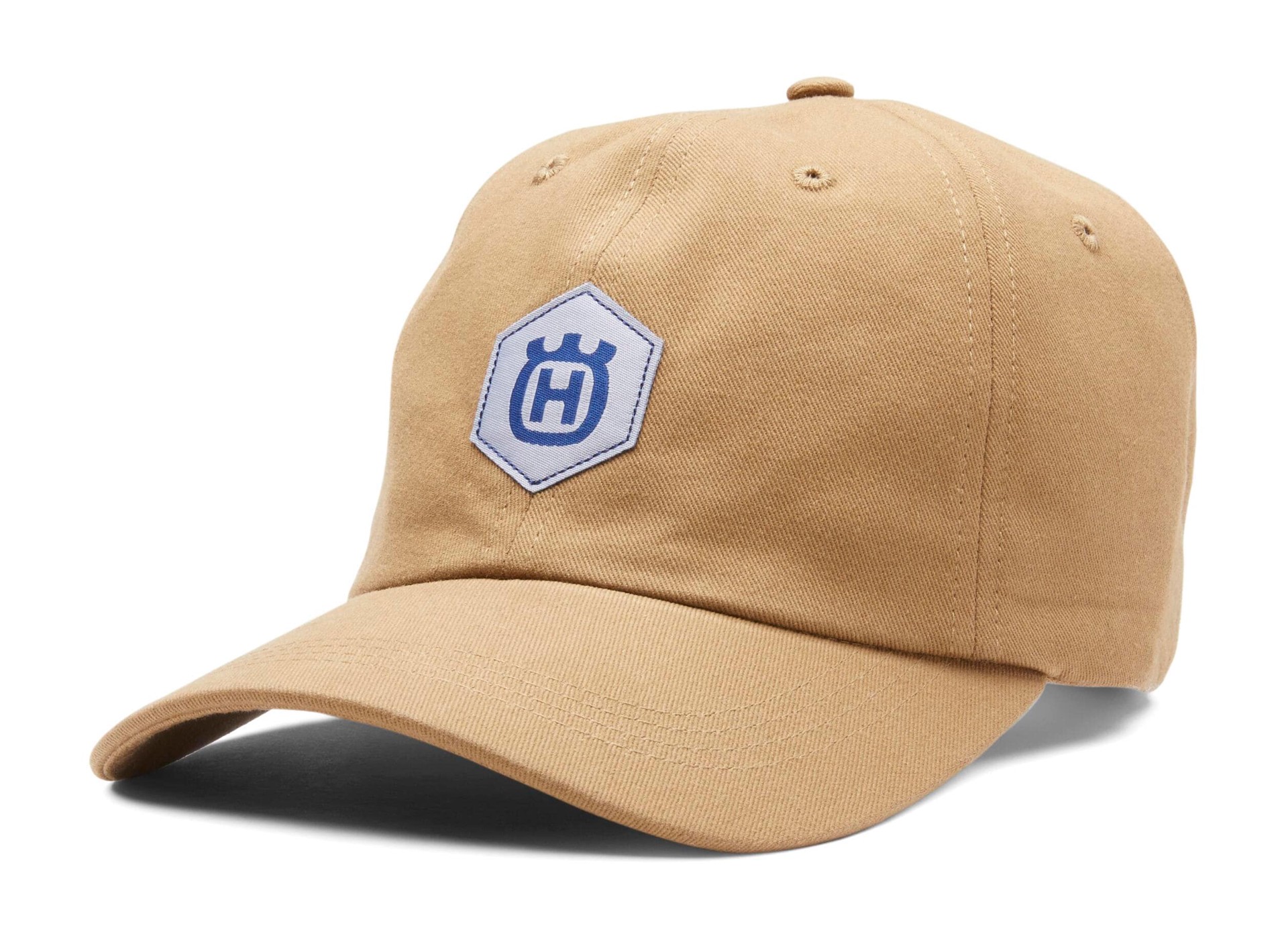 slide 1 of 4, Husqvarna Adult unisex Khaki Cotton Baseball cap, 1 ct