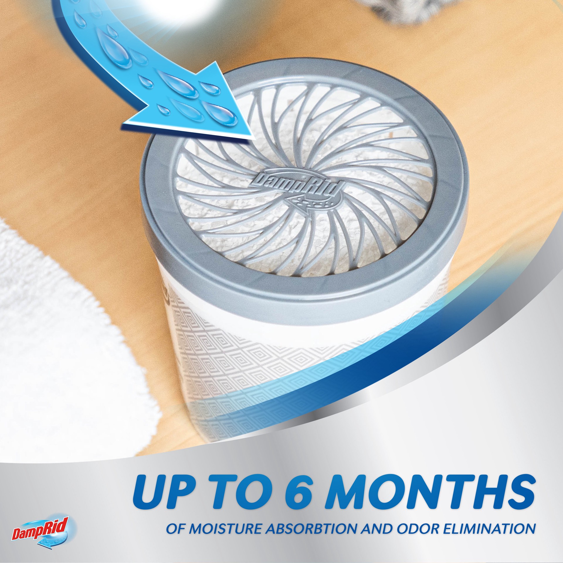 slide 3 of 6, DampRid 44-oz Lavender Vanilla Refill Moisture Absorber, 1 ct