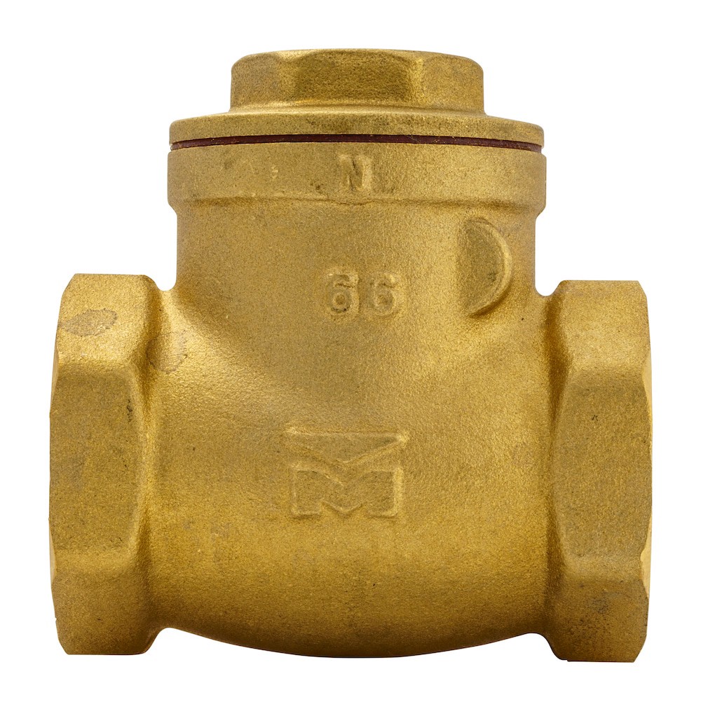 slide 5 of 6, RELIABILT 3/4-in FIP x FIP Brass Swing check valve, 1 ct