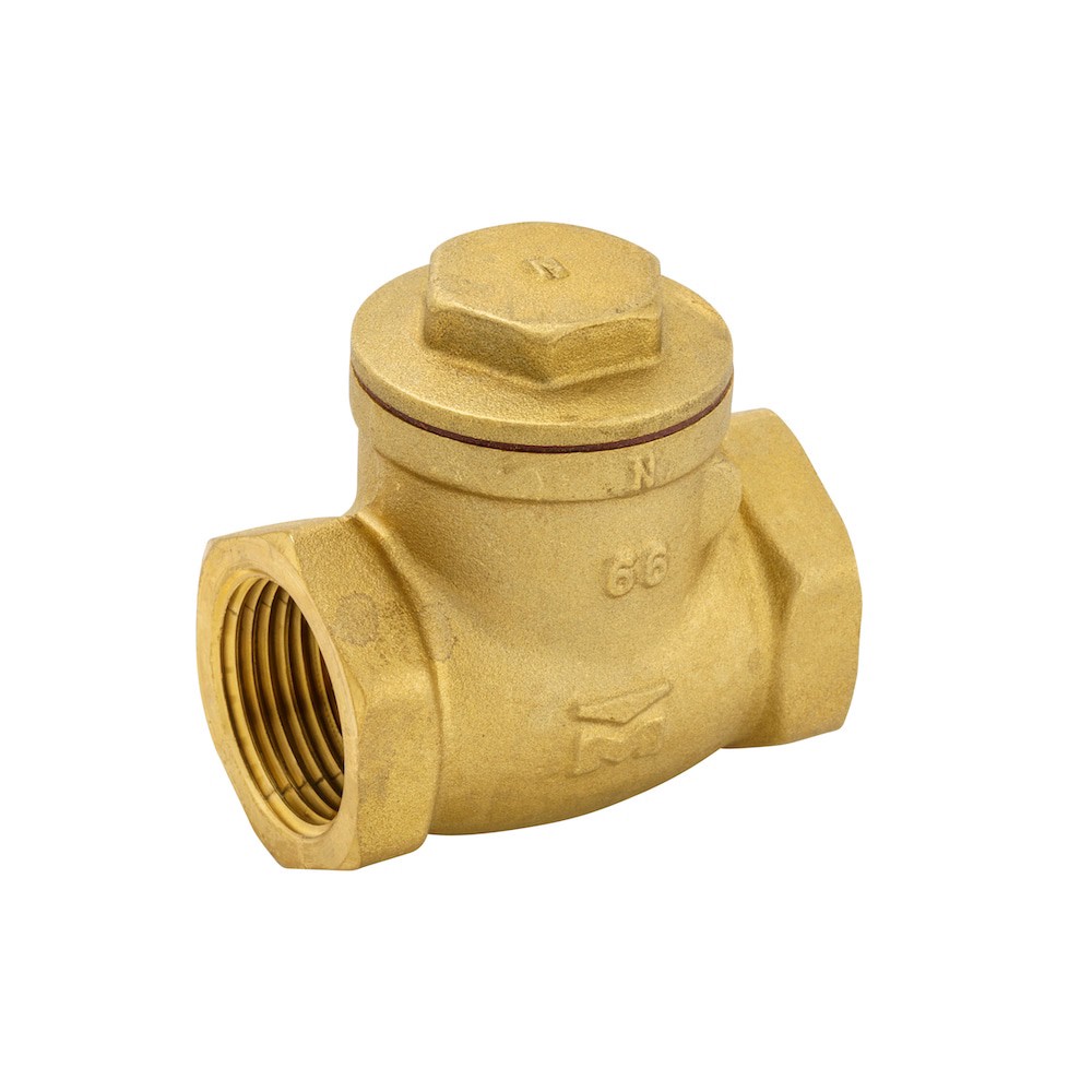 slide 1 of 6, RELIABILT 3/4-in FIP x FIP Brass Swing check valve, 1 ct