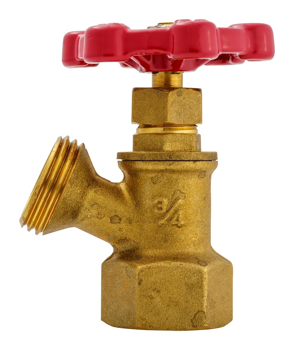 slide 5 of 6, RELIABILT 3/4-in Brass FIP x Hose thread Boiler drain valve, 1 ct