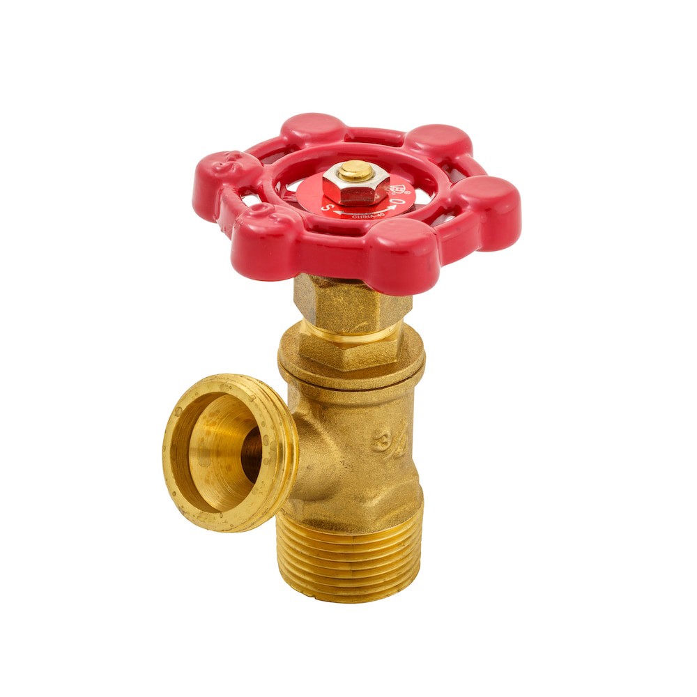 slide 1 of 6, RELIABILT 3/4-in Brass MIP x Hose thread Boiler drain valve, 1 ct