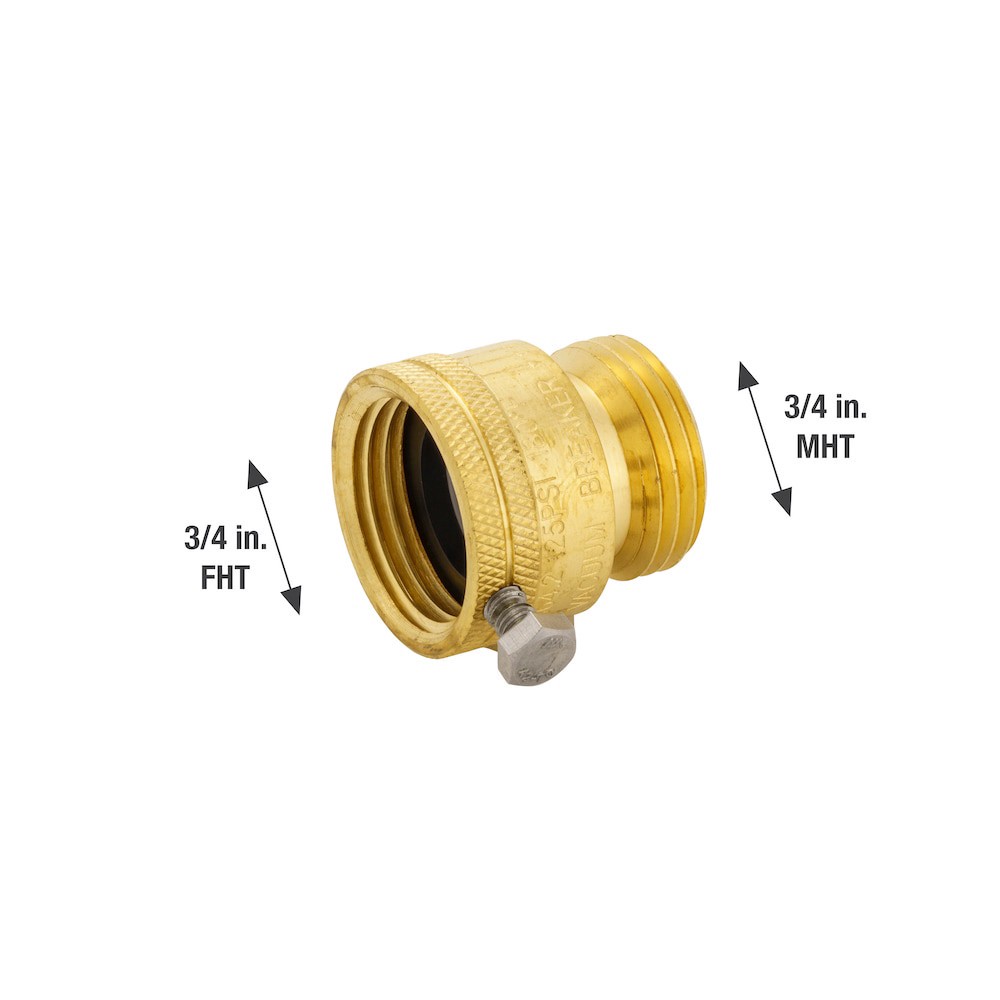 slide 4 of 6, RELIABILT 3/4-in Brass FHT Vacuum breaker, 1 ct