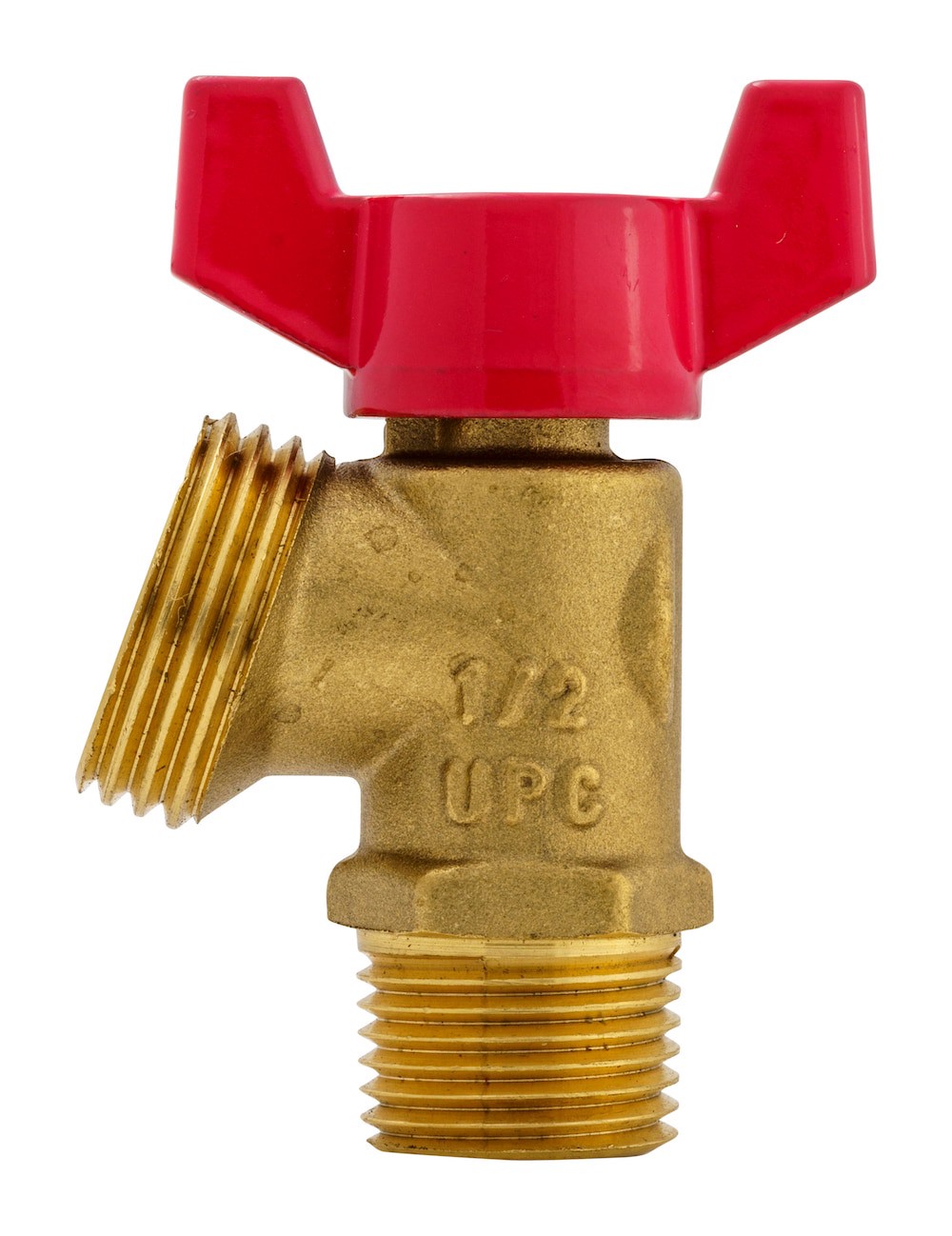 slide 5 of 6, RELIABILT 1/2-in Brass MIP x Hose thread Boiler drain valve, 1 ct