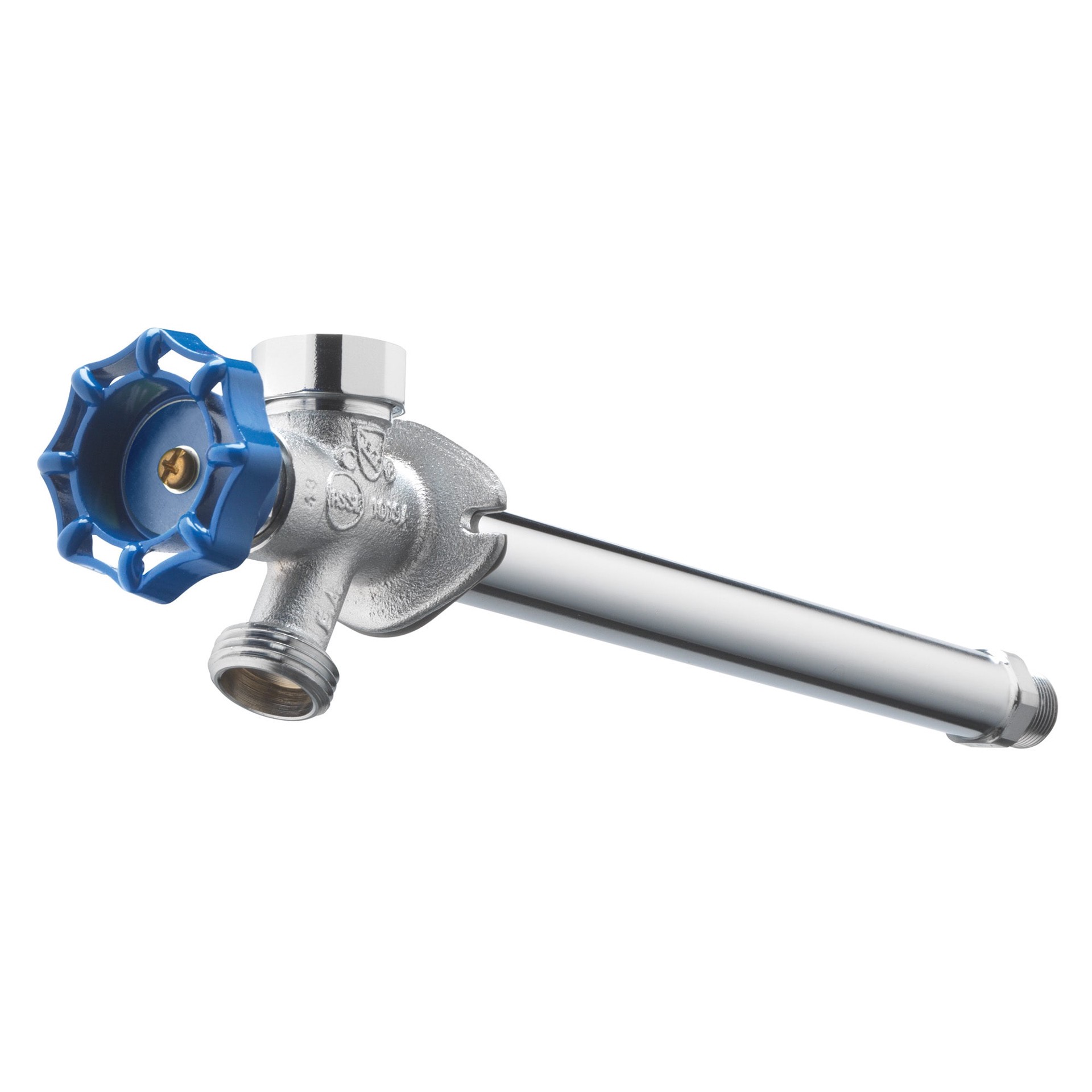 slide 6 of 6, RELIABILT 10-in L x 1/2-in MIP Brass Anti-Siphon Frost Resistant Multi turn Sillcock, 1 ct