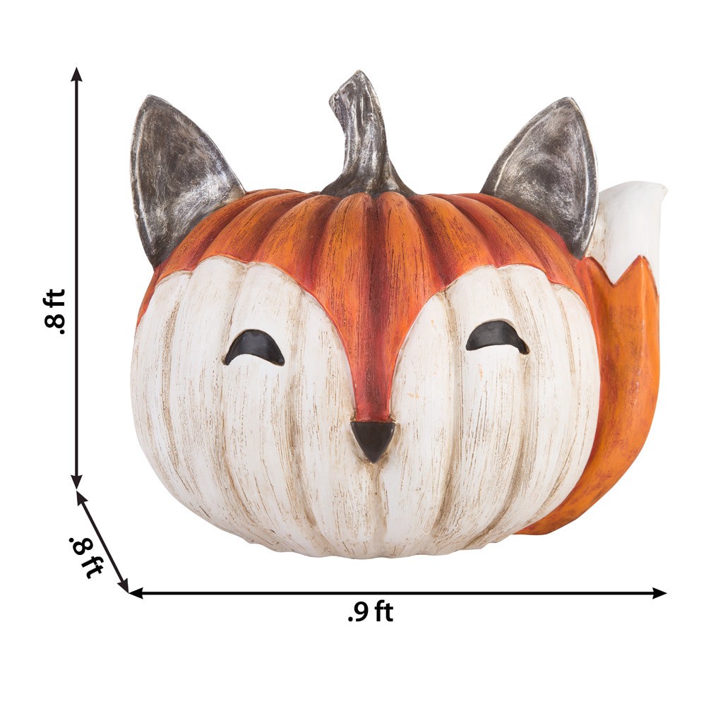 slide 6 of 6, Holiday Living 9-in Critter Pumpkin, 1 ct