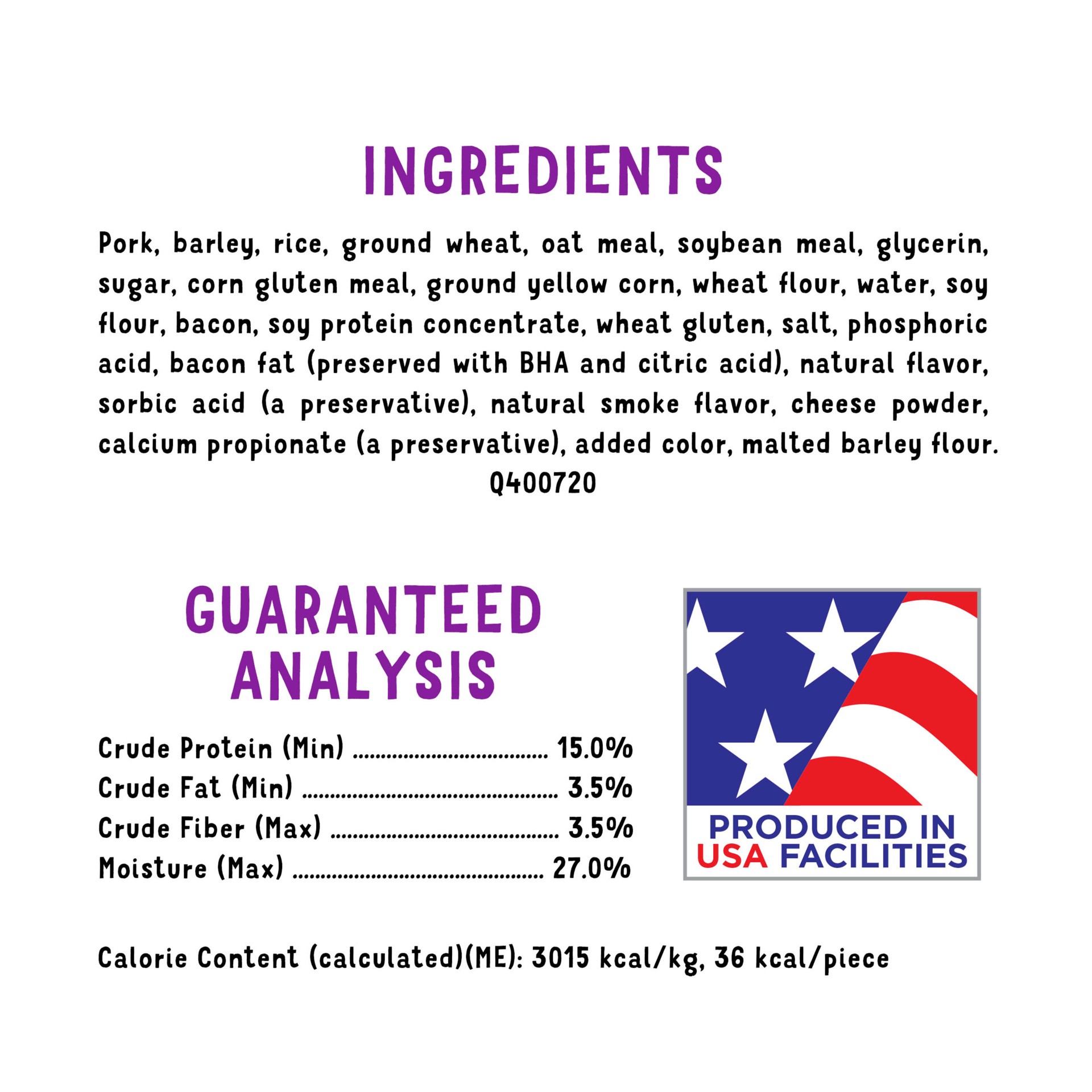 slide 5 of 6, Nestle Purina Bacon Flavor Dog Snacks - Real Meat, Made in USA, No Artificial Colors or Preservatives, 1 ct