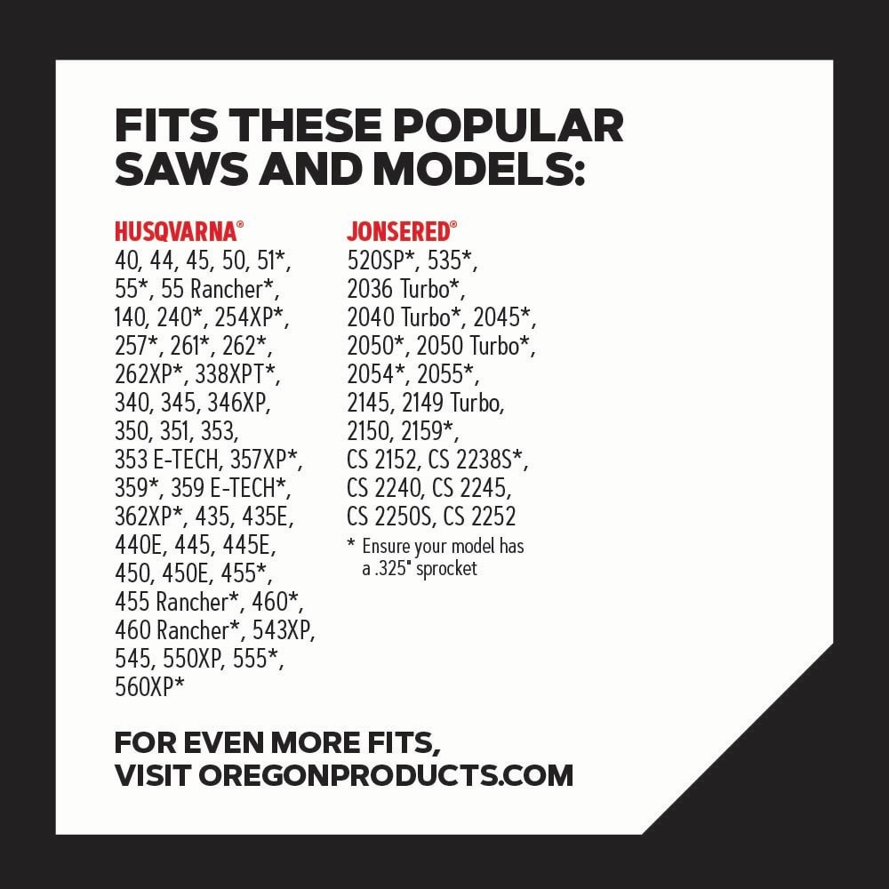 slide 4 of 6, Oregon M66 66 Link Replacement Chainsaw Chain For 16-in , 0.05-in Gauge , .325-in Pixel Pitch, 1 ct