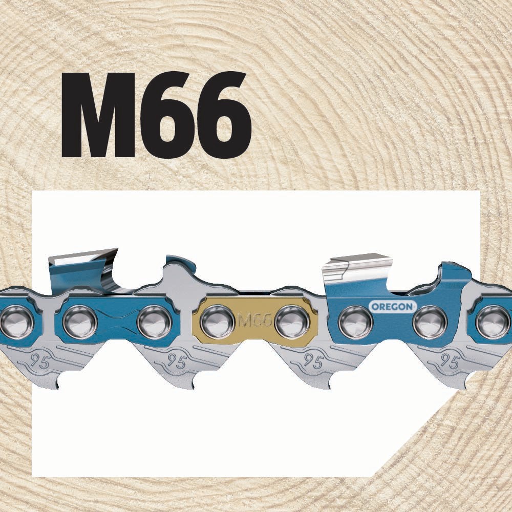 slide 6 of 6, Oregon M66 66 Link Replacement Chainsaw Chain For 16-in , 0.05-in Gauge , .325-in Pixel Pitch, 1 ct