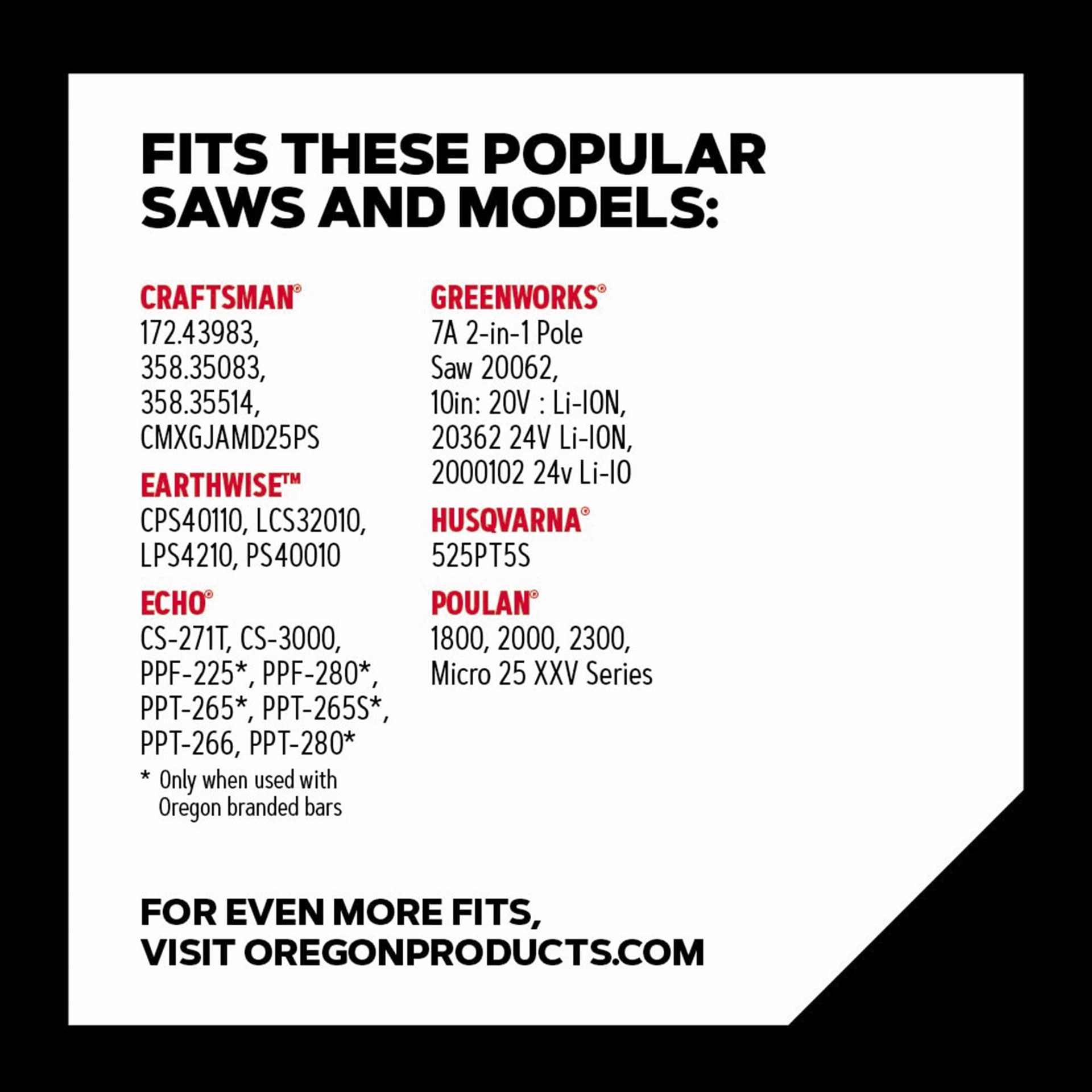 slide 4 of 6, Oregon S40 40 Link Replacement Chainsaw Chain For 10-in , 0.05-in Gauge , 3/8-in Pitch, 1 ct