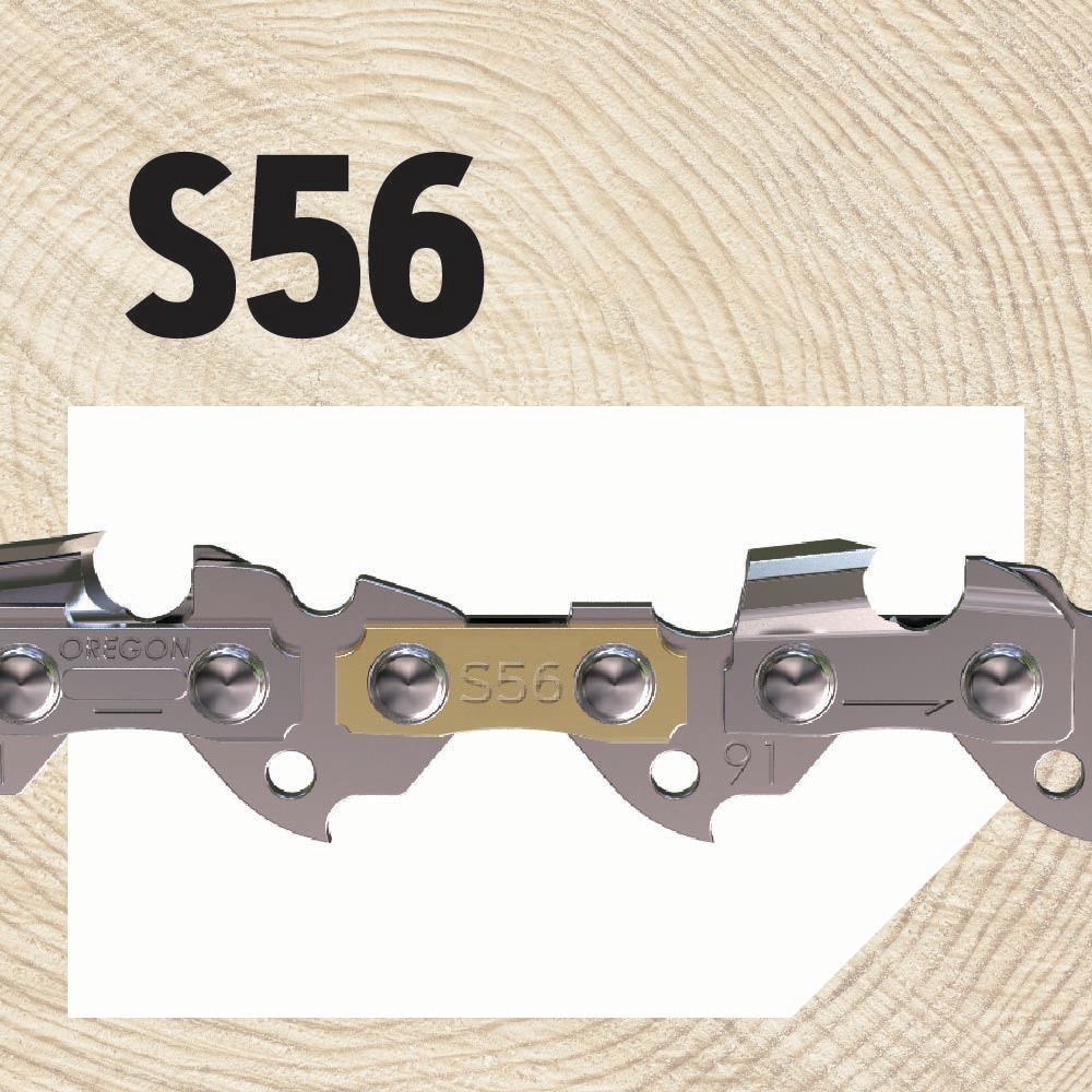 slide 6 of 6, Oregon S56 56 Link Replacement Chainsaw Chain For 16-in , 0.05-in Gauge , 3/8-in Pitch, 1 ct