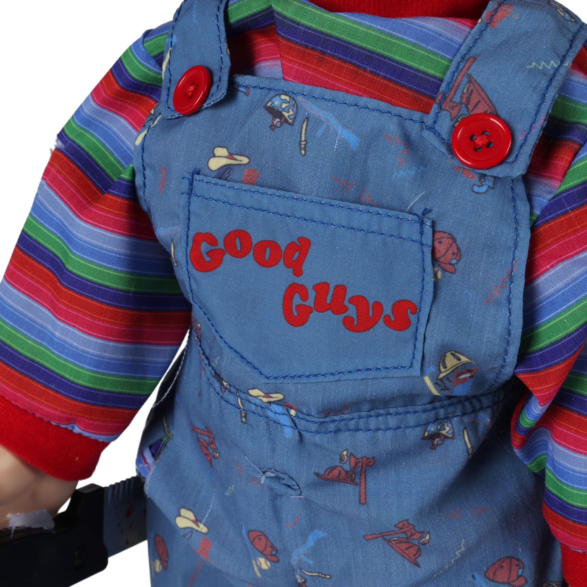 slide 2 of 6, Universal 2-ft Tabletop Talking Universal Pictures Chucky Animatronic, 1 ct