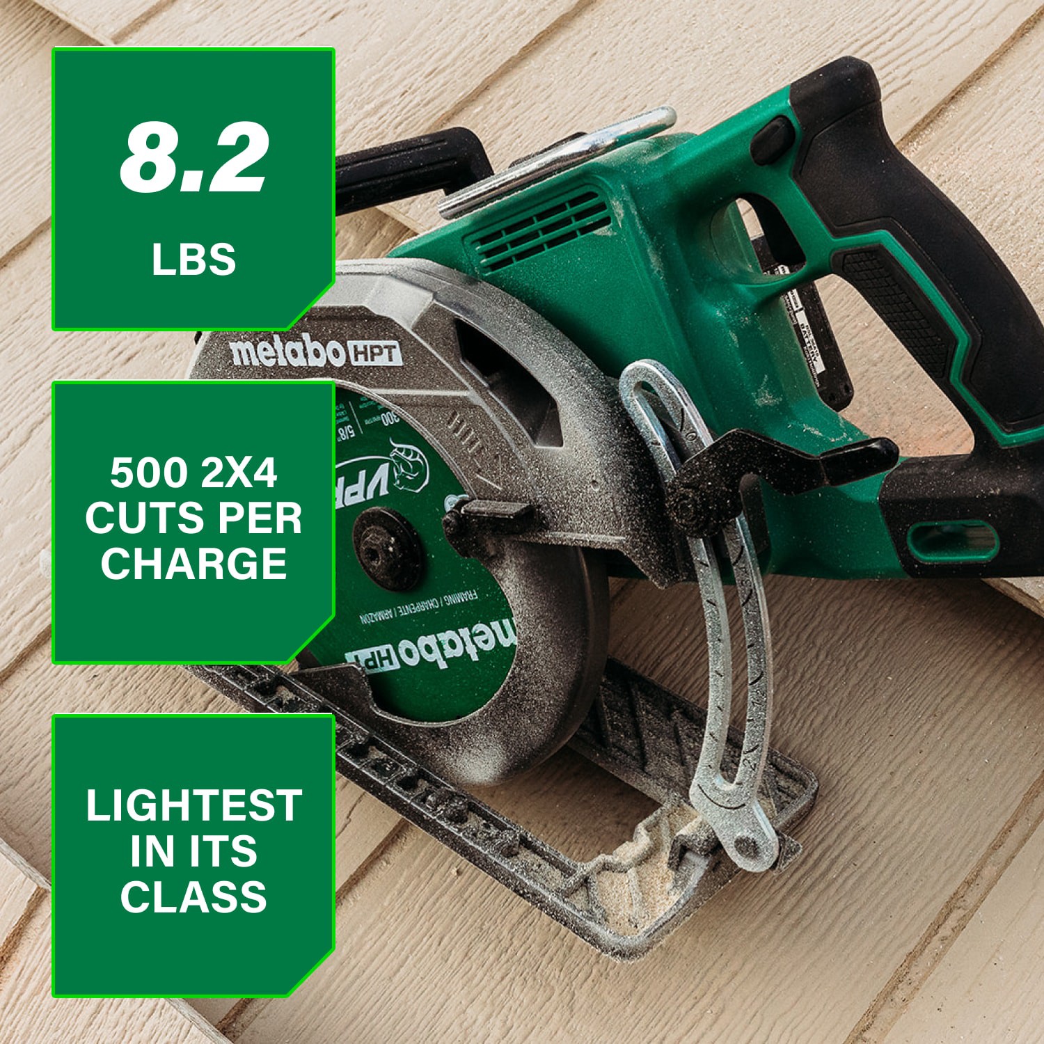 slide 2 of 6, Metabo HPT Multi-Volt 36-volt 7-1/4-in Brushless Cordless Circular saw (Battery Not Included and Charger Not Included), 1 ct