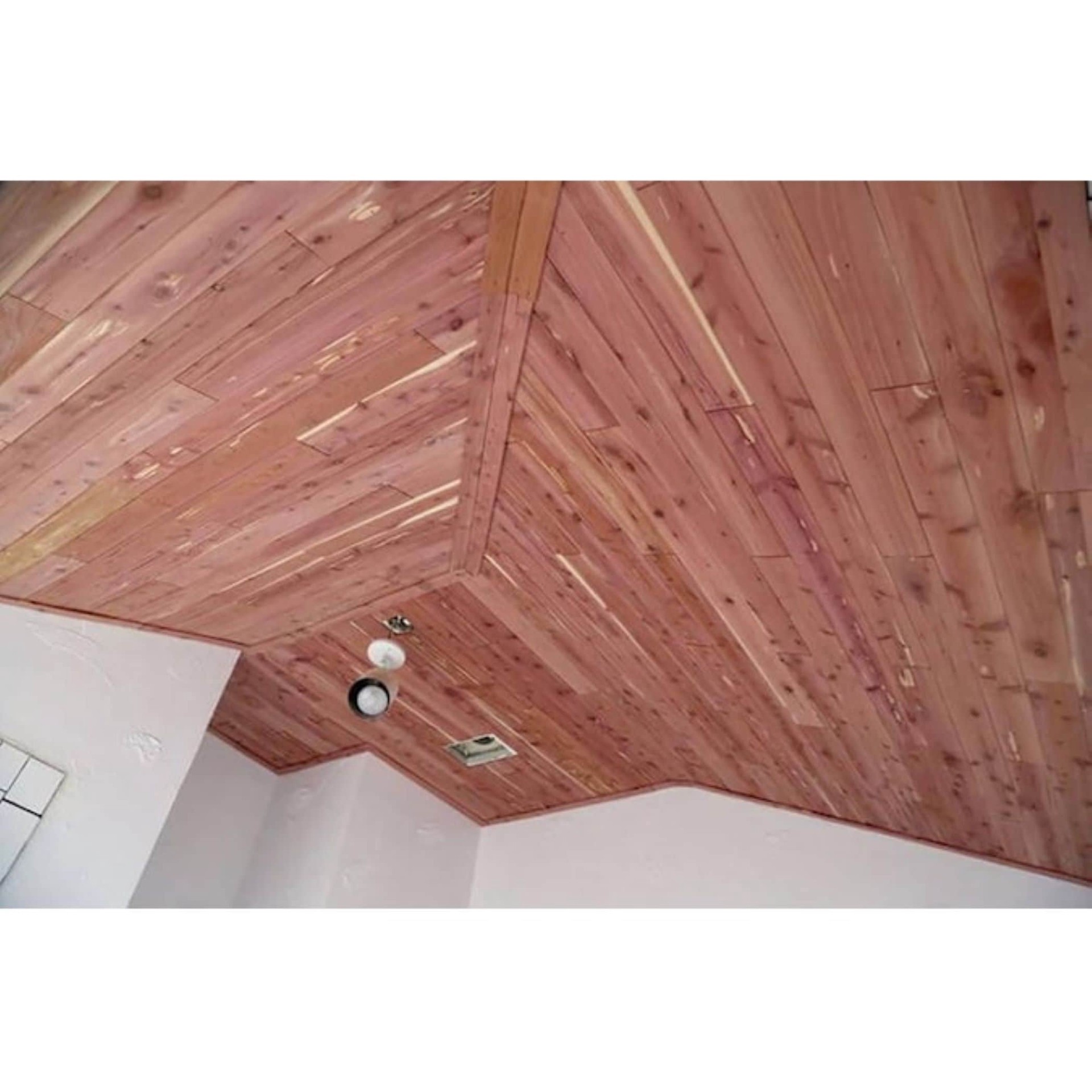 slide 6 of 6, CedarSafe 1/4-in x 3-3/4-in x 1-ft Reversible Unfinished Red Cedar Aromatic cedar Tongue and groove Smooth Wall Plank, 1 ct