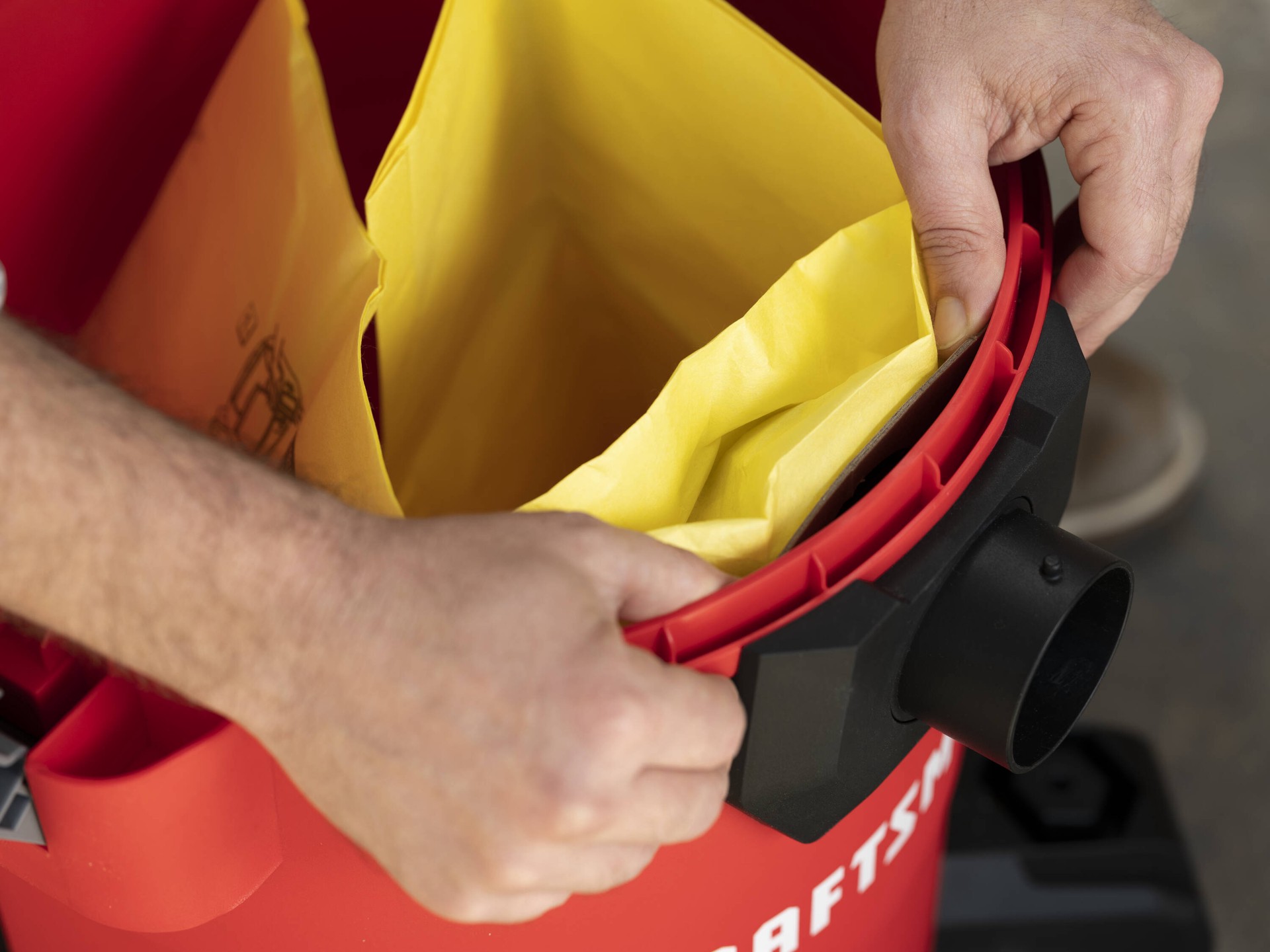 slide 3 of 5, CRAFTSMAN 2 -Pack 22-Gallon Dry Collection bag, 1 ct