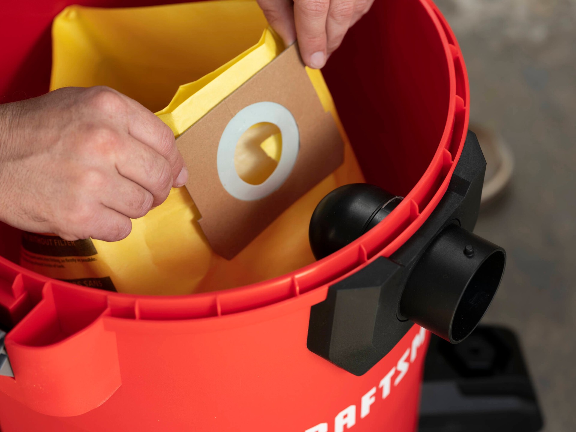 slide 4 of 5, CRAFTSMAN 2 -Pack 22-Gallon Dry Collection bag, 1 ct