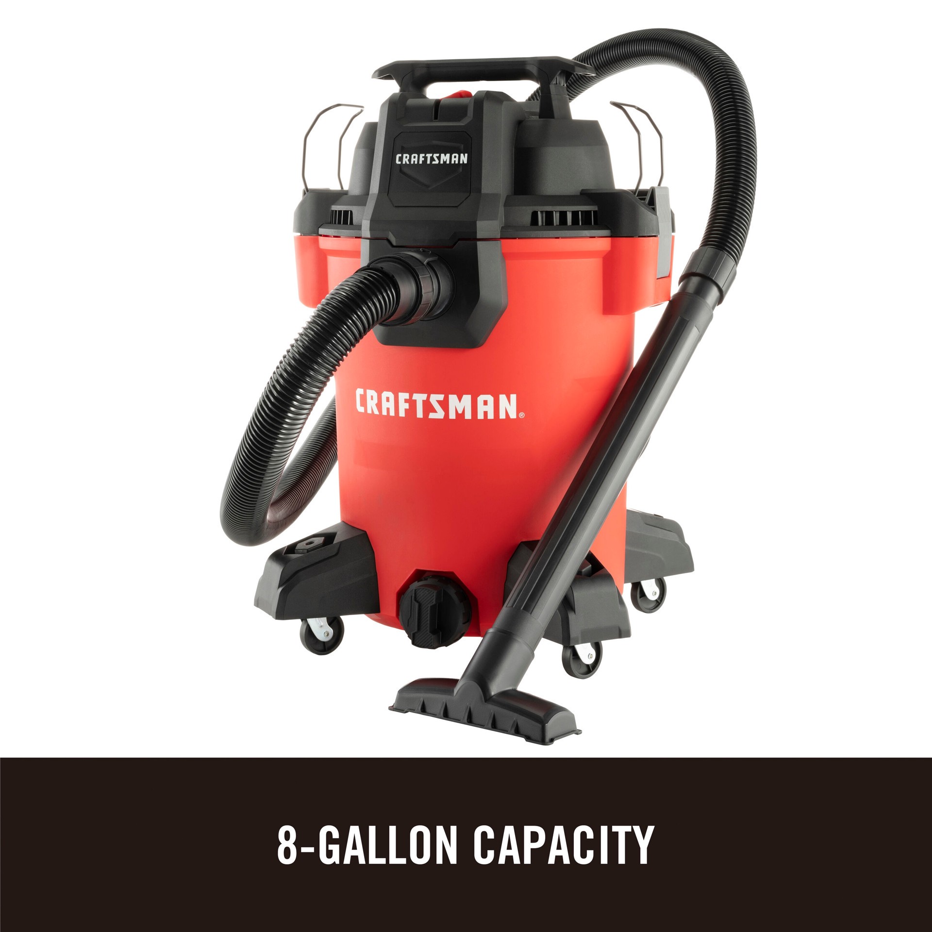 slide 3 of 6, CRAFTSMAN 8-Gallon 3.5 HP Corded Wet/Dry Shop Vacuum with Accessories Included, 1 ct