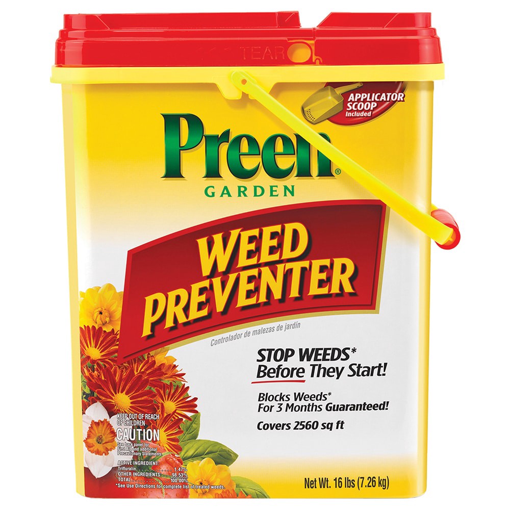 slide 1 of 6, Preen Garden Weed Preventer 16-lbs. 2560-sq ft Pre-Emergent Herbicide, 1 ct