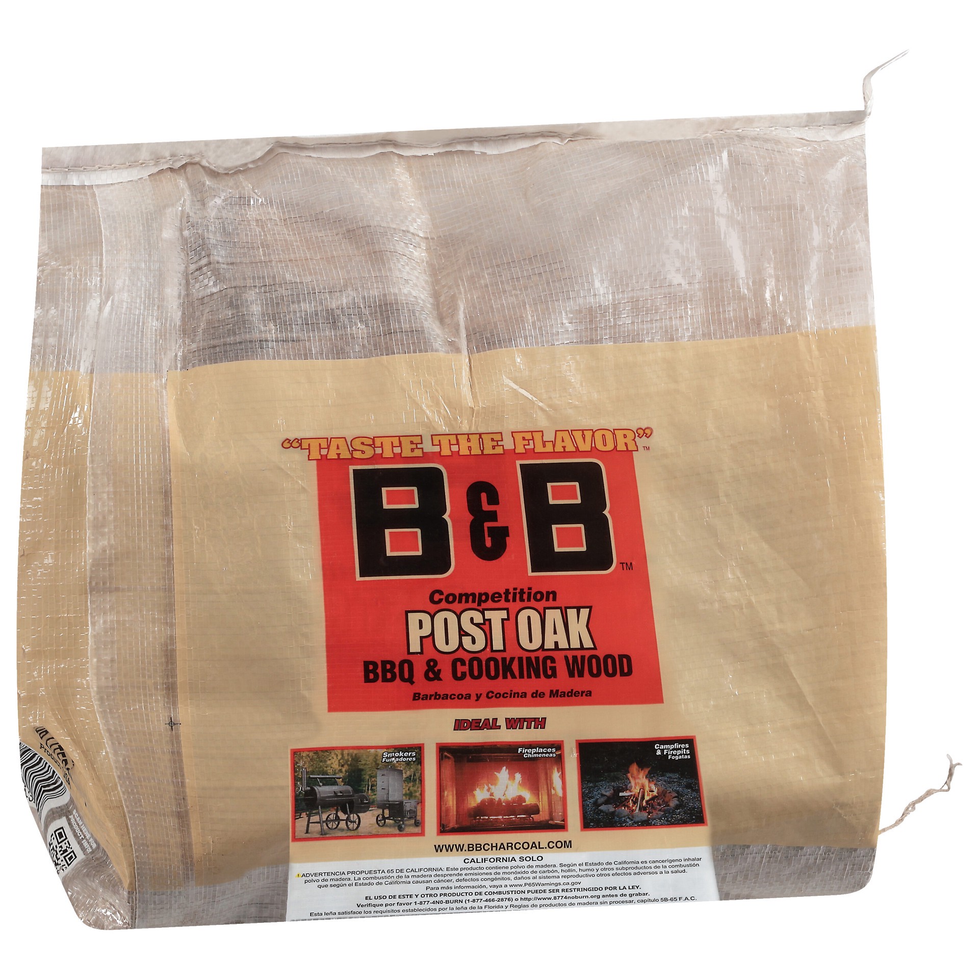 slide 3 of 6, B & B Oak 0.65 Cubic feet Wood mini logs, 1 ct