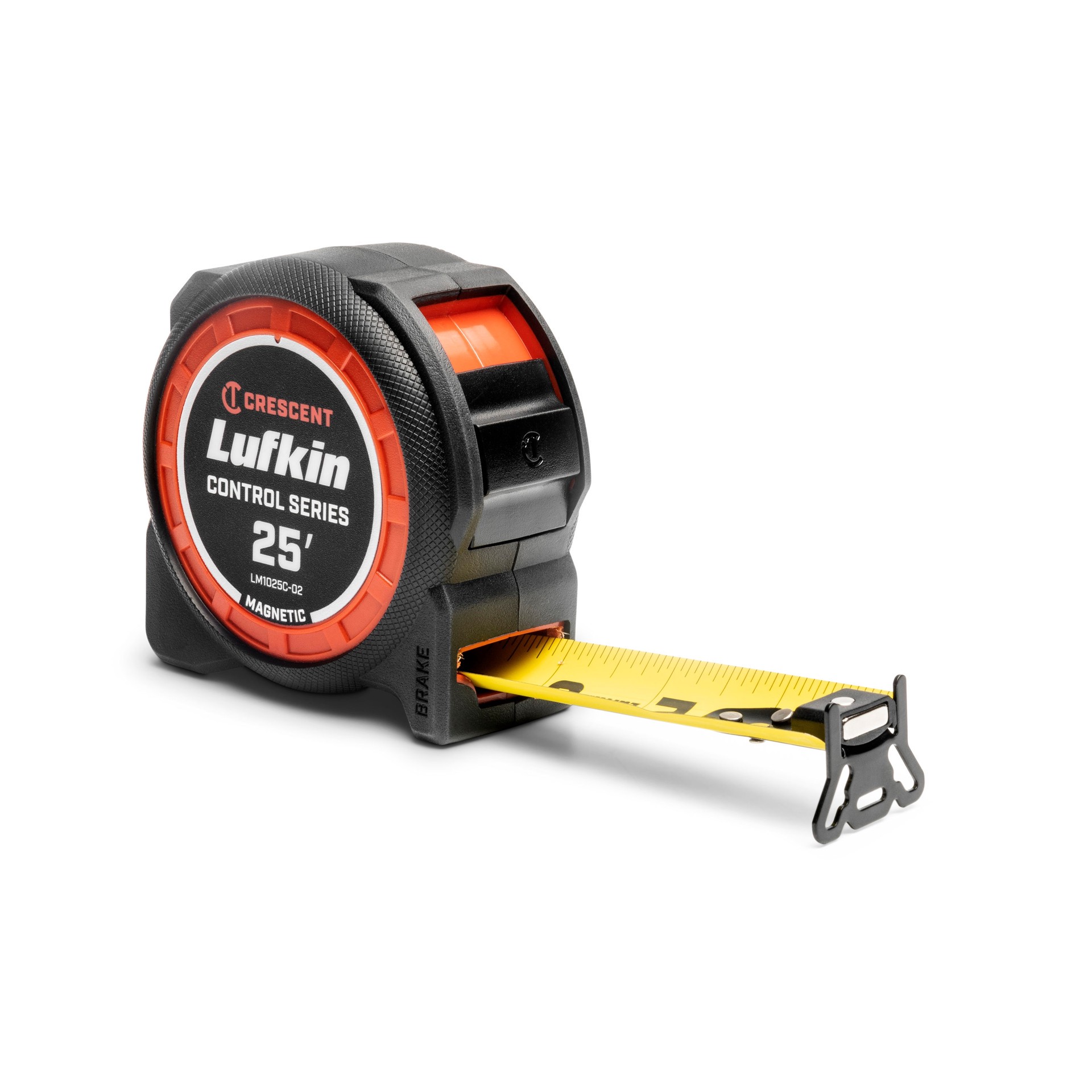 slide 5 of 6, Crescent Lufkin Control 25-ft Magnetic Tape Measure, 1 ct