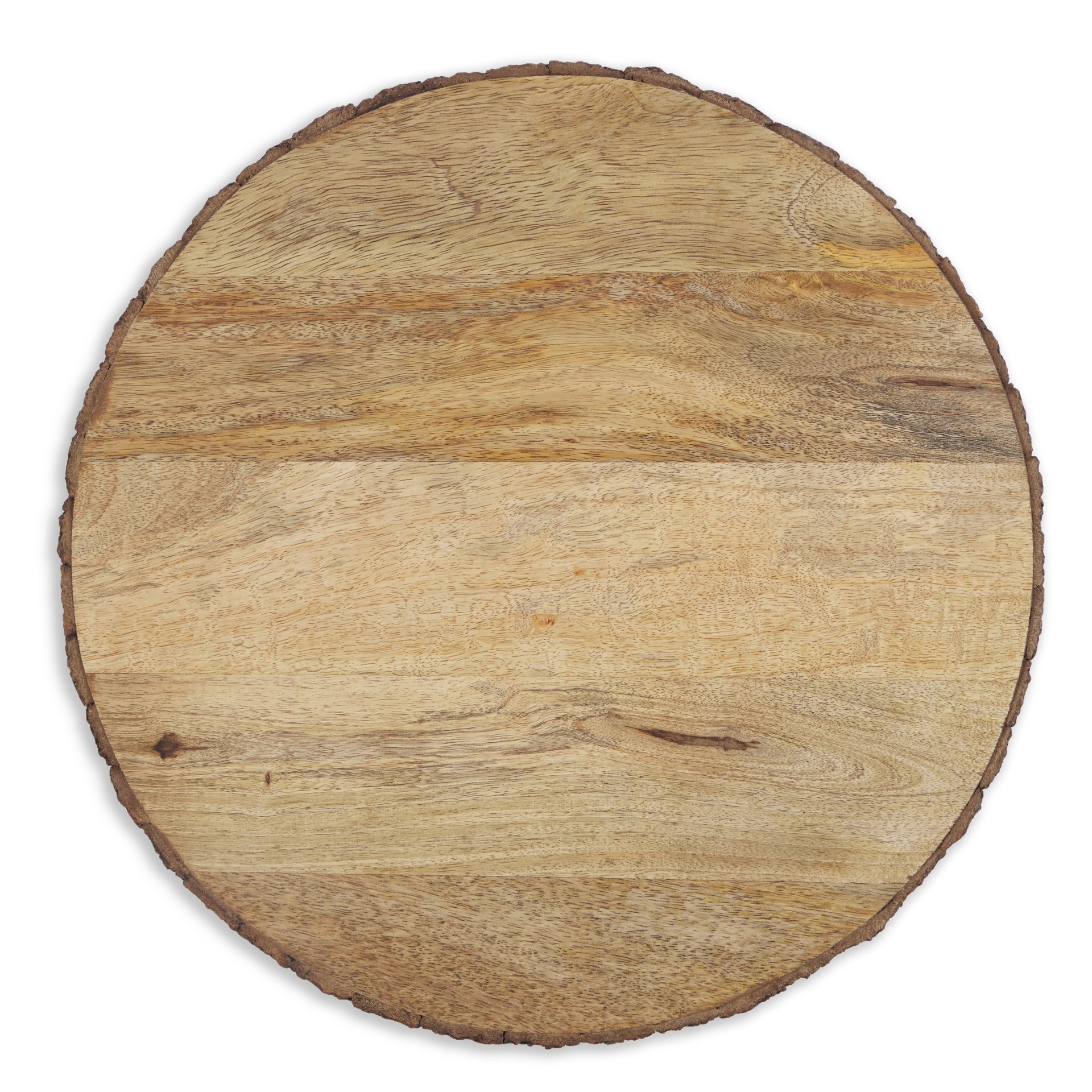 slide 1 of 4, allen + roth Wooden Charger, 1 ct