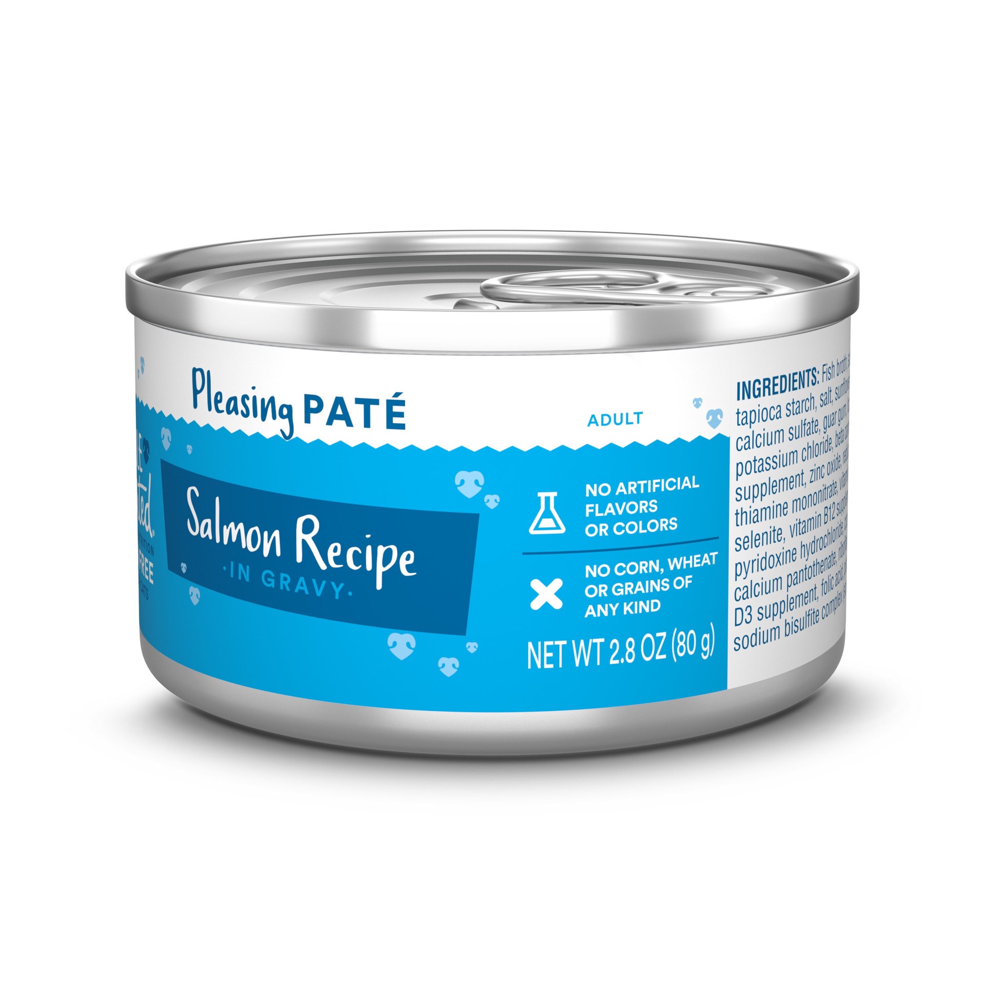 slide 2 of 5, WholeHearted Adult Salmon Cat Food, 1 ct