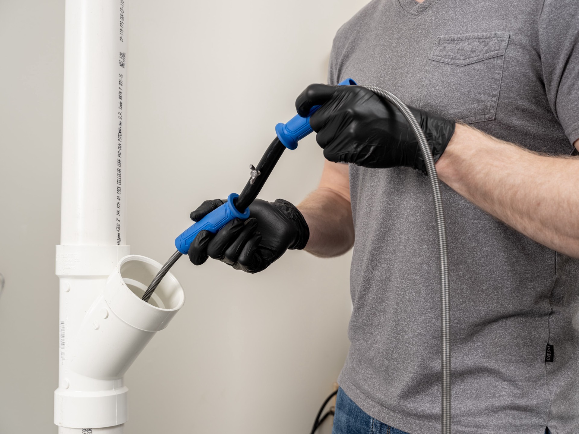 slide 4 of 6, Kobalt 1/2-in x 50-ft High carbon wire Hand auger for Drain, 1 ct