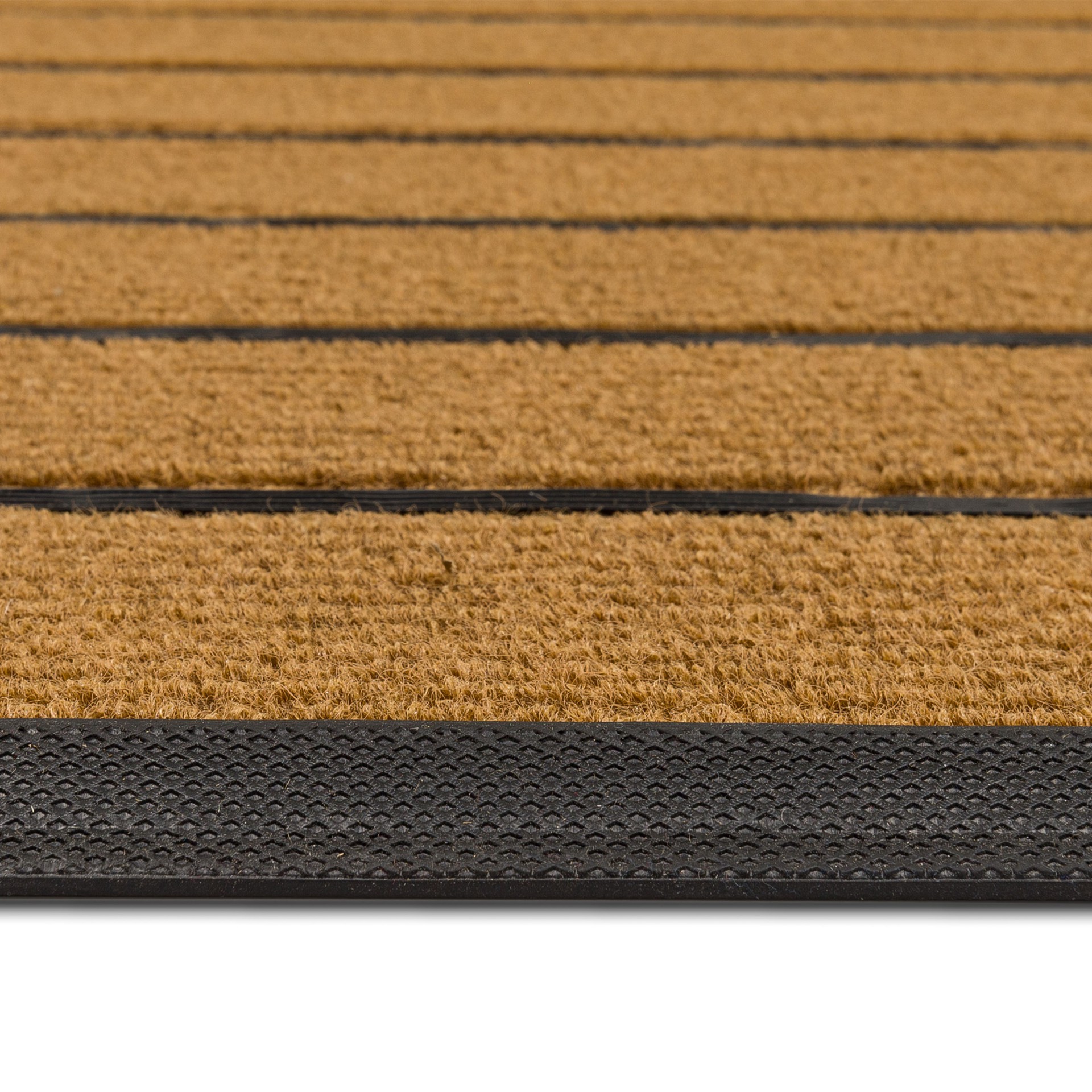 slide 3 of 6, Project Source 36-in x 24-in Brown Non-Slip Grip Indoor or outdoor Utility Mat, 1 ct