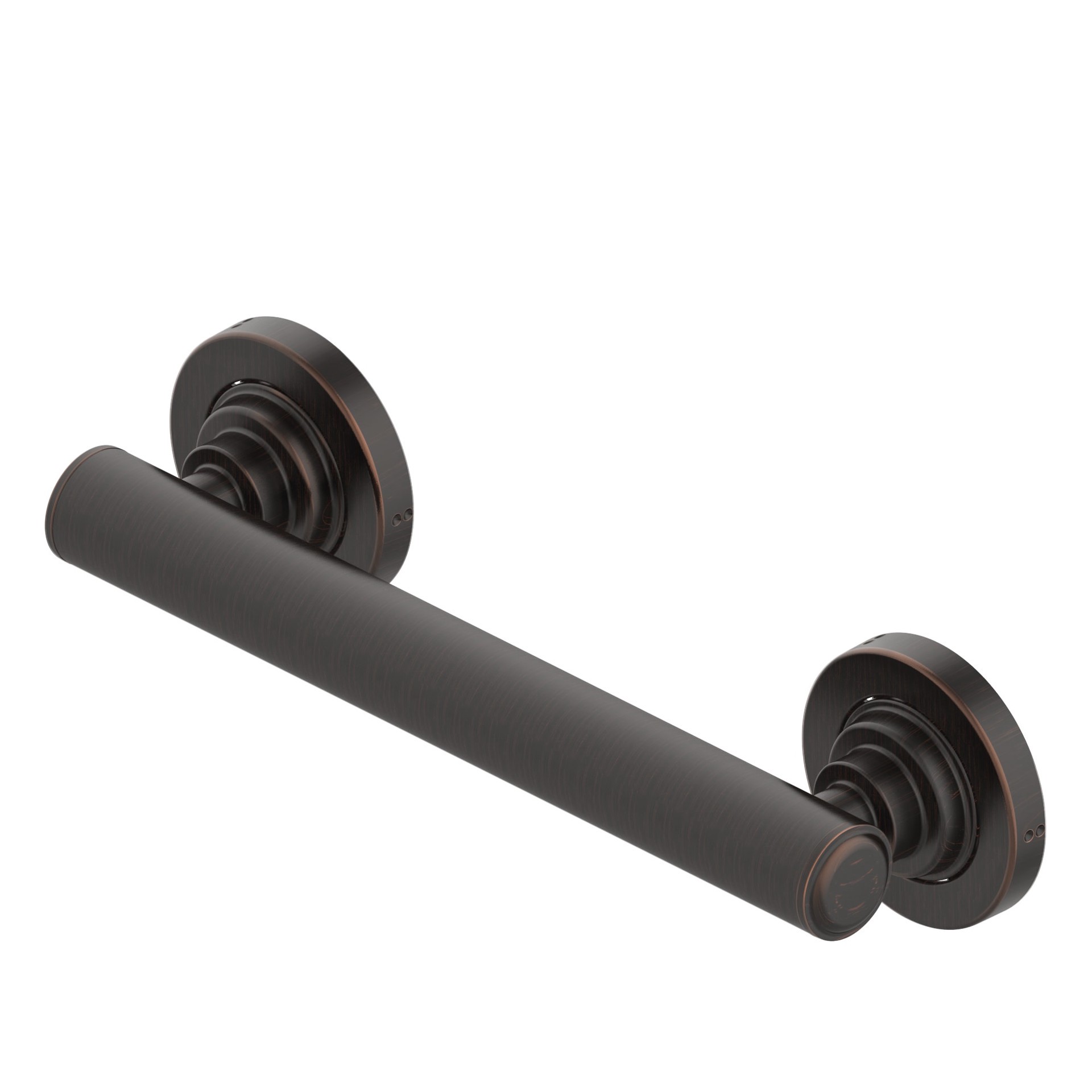 slide 5 of 6, allen + roth Townley 9-in Oil-rubbed bronze Wall mount ADA Compliant Grab Bar ( 500-lb Weight Capacity ), 1 ct