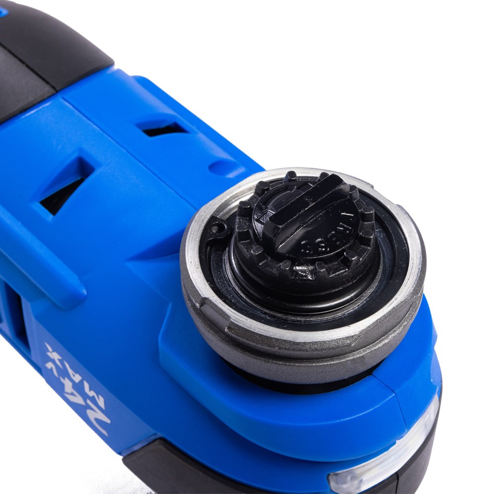 slide 4 of 6, Kobalt 24-volt Cordless Brushless Variable speed 17 -Piece Oscillating Multi-Tool with Soft ( 1 -Batteries Included and Charger Included ), 1 ct