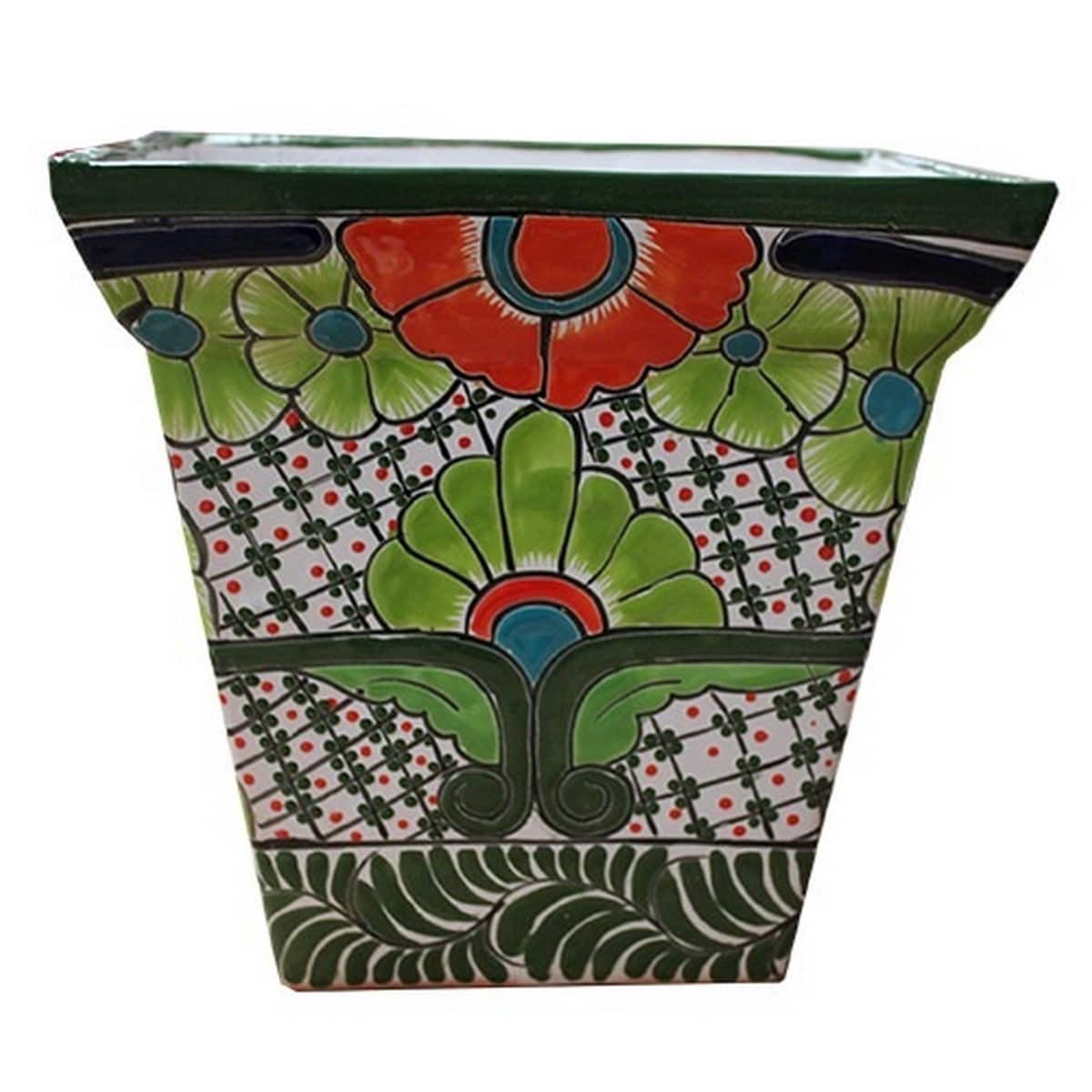 slide 1 of 1, B ARTE BICENTENARIO Round 11.61-in W Multiple colors/finishes Ceramic Indoor/Outdoor Planter, 1 ct