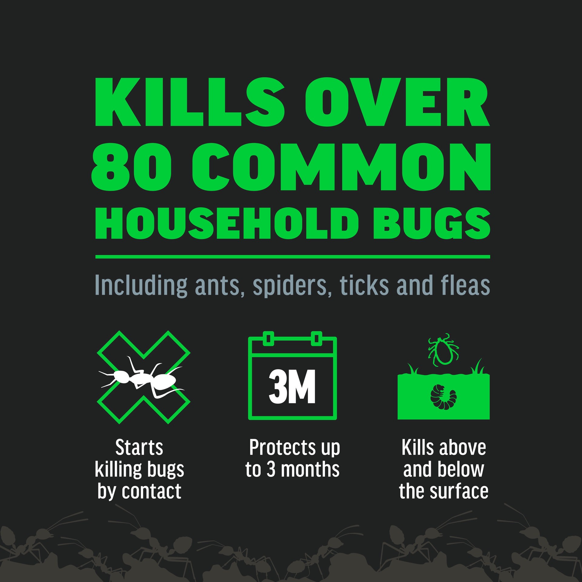 slide 6 of 6, AMDRO Quick Kill Home Perimeter 2 -lb Insect killer, 1 ct
