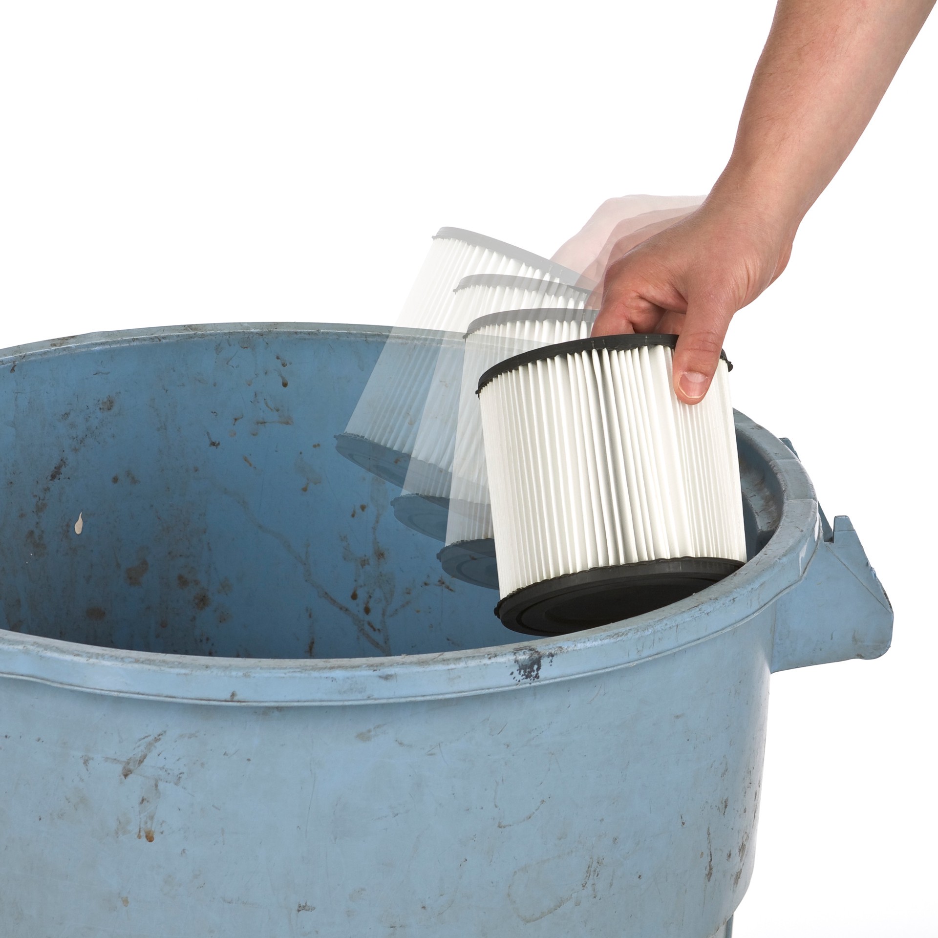 slide 2 of 5, Shop-Vac 2 -Pack Reusable Large Wet/Dry Shop Vacuum Cartridge filter, 1 ct