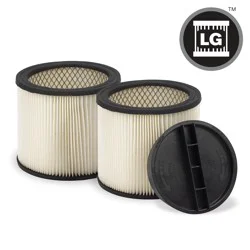 Shop-Vac 2 -Pack Reusable Large Wet/Dry Shop Vacuum Cartridge filter