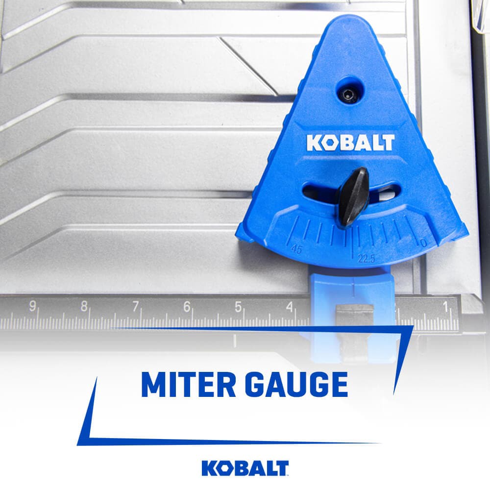 slide 6 of 6, Kobalt 24V 7-in -Blade Cordless Wet Tabletop Sliding Table Tile Saw ( Battery Included ), 1 ct