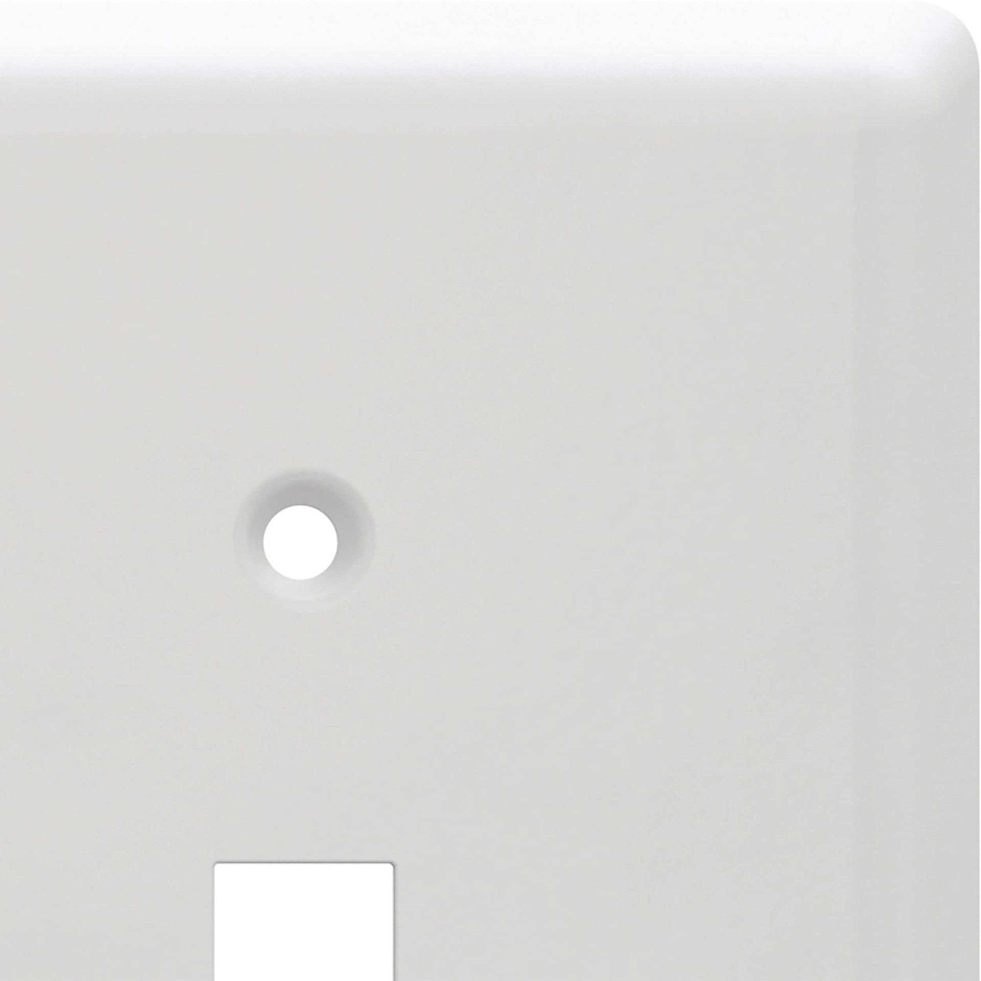 slide 3 of 6, allen + roth Simple Square 3 -Gang Standard Size Pure White Steel Indoor Toggle Wall Plate, 1 ct