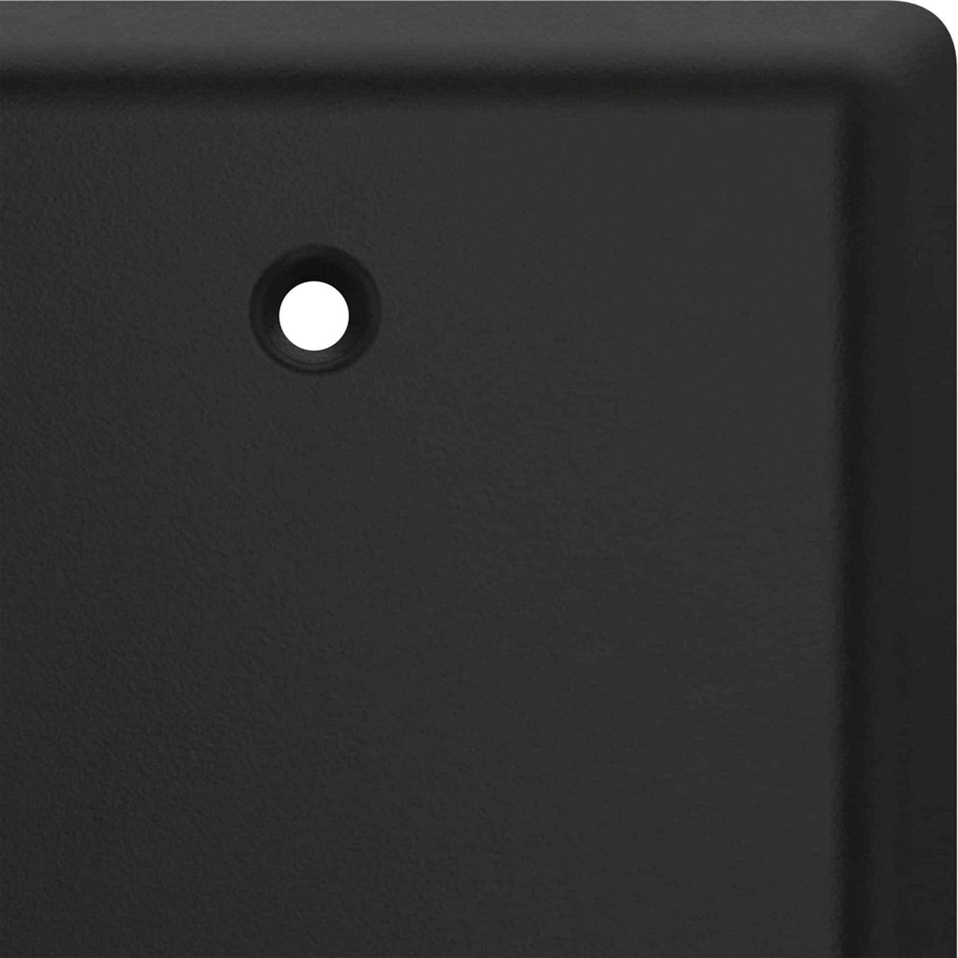 slide 3 of 6, allen + roth Simple Square 1 -Gang Standard Size Matte Black Steel Indoor Blank Wall Plate, 1 ct