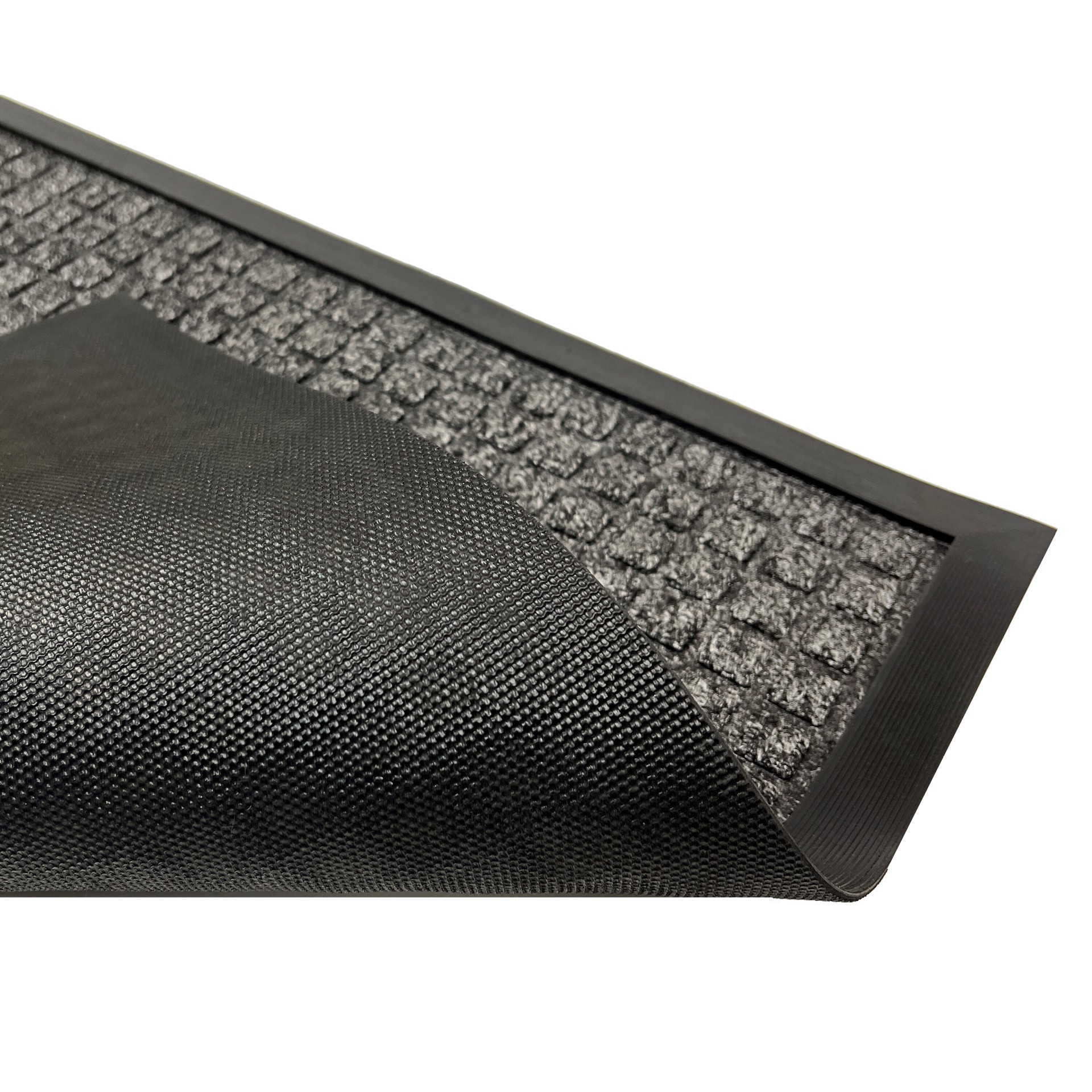 slide 4 of 5, Project Source 36-in x 60-in Gray Non-Slip Grip Indoor or outdoor Utility Mat, 1 ct