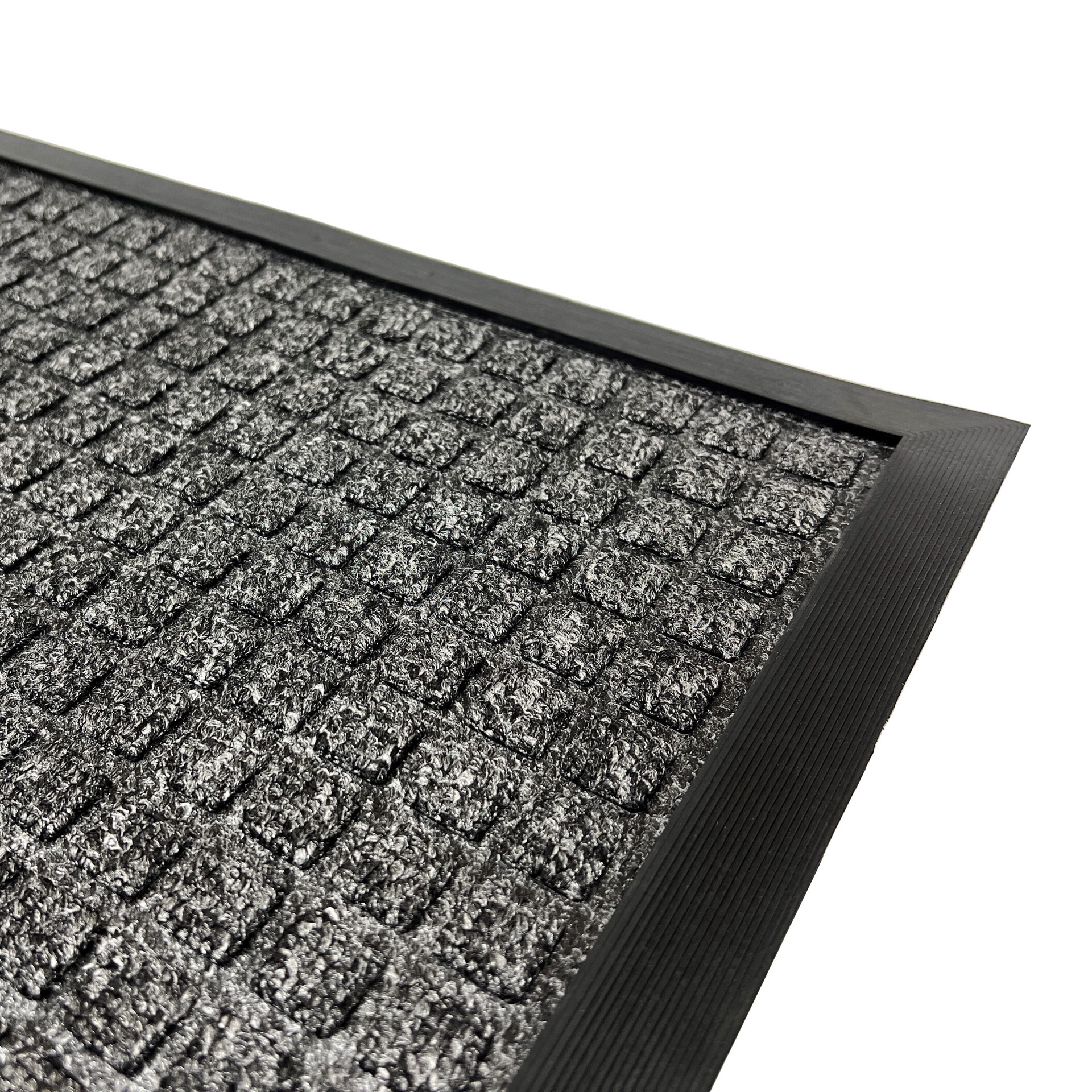 slide 5 of 5, Project Source 36-in x 60-in Gray Non-Slip Grip Indoor or outdoor Utility Mat, 1 ct