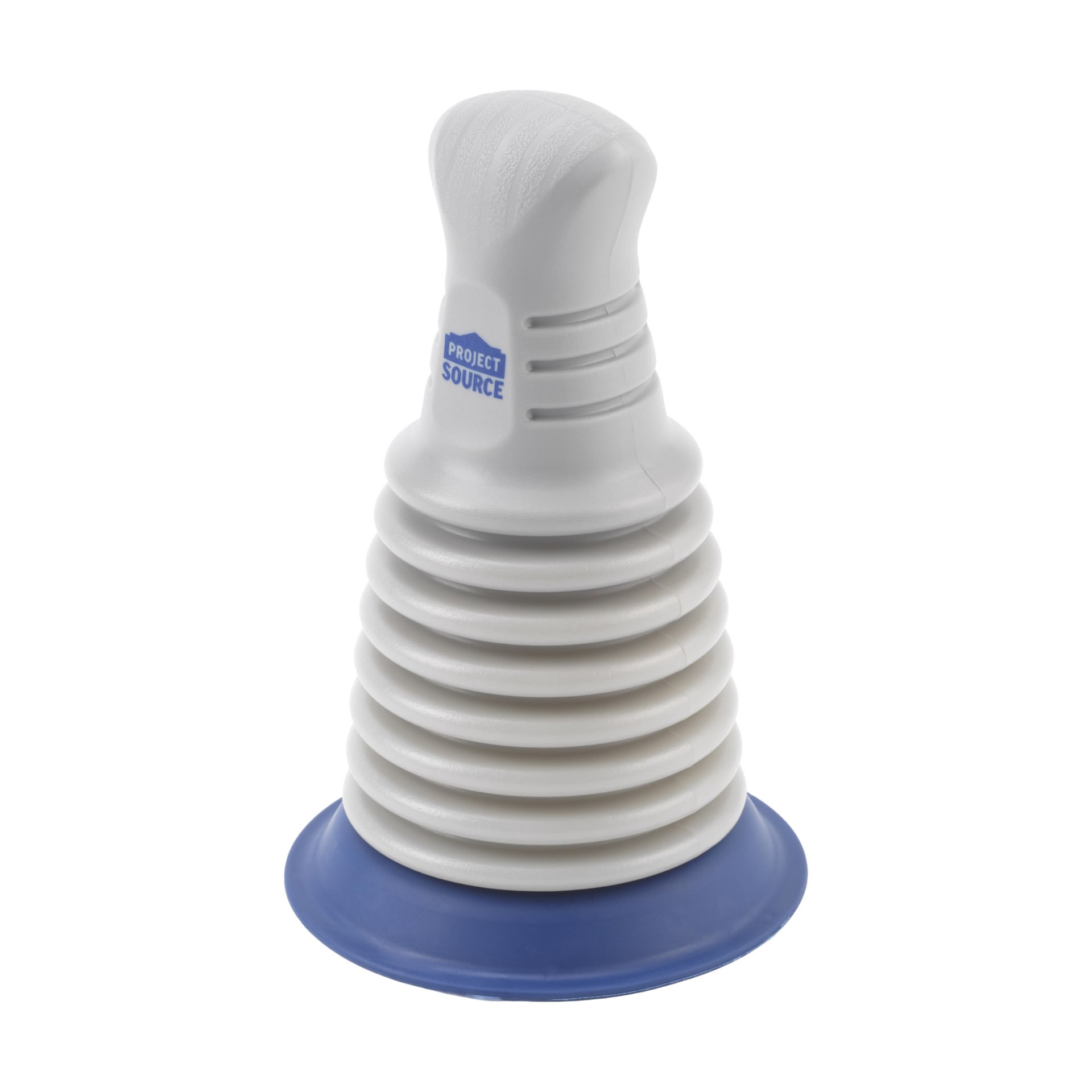 slide 2 of 4, Project Source 4.5-in Gray Rubber Plunger 3-in Handle, 1 ct