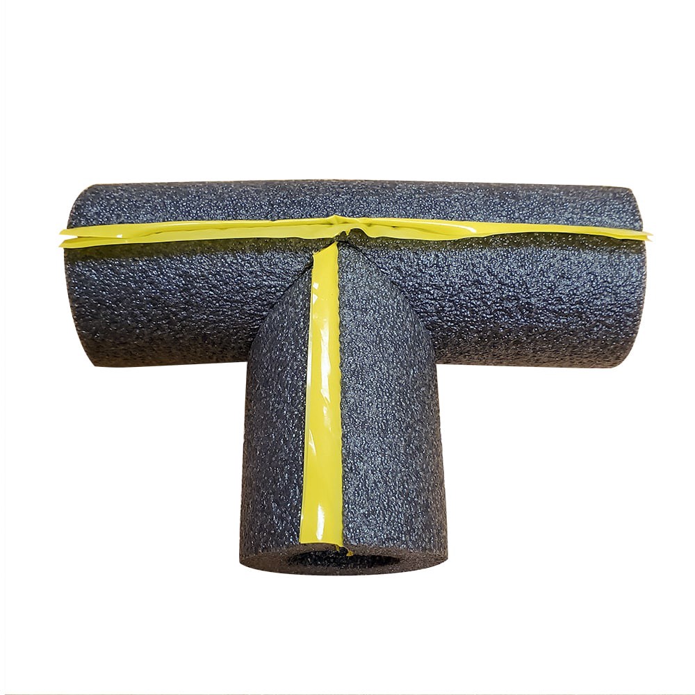 slide 1 of 1, K-Flex 1/2-in x Foam Tee Insulation fitting for 1-in Pipe, 1 ct