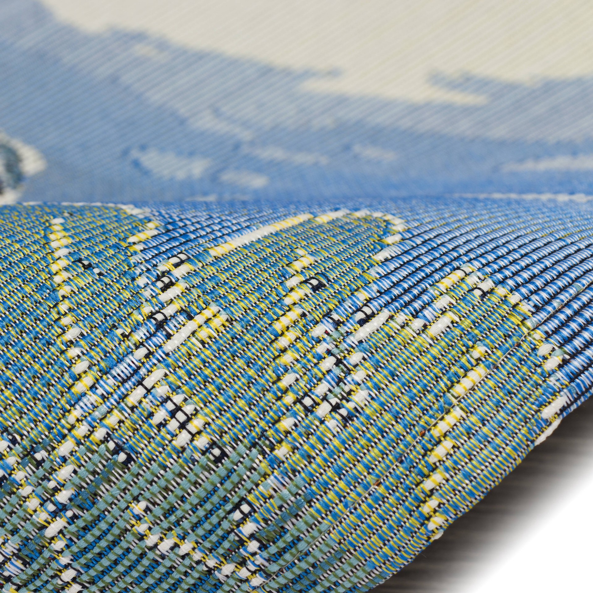 slide 4 of 6, allen + roth 24-in x 34.5-in Sea Non-Slip Grip Indoor or outdoor Novelty Door Mat, 1 ct