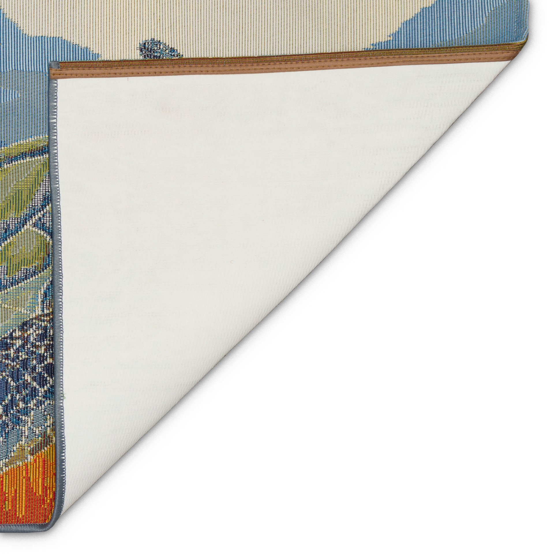 slide 6 of 6, allen + roth 24-in x 34.5-in Sea Non-Slip Grip Indoor or outdoor Novelty Door Mat, 1 ct