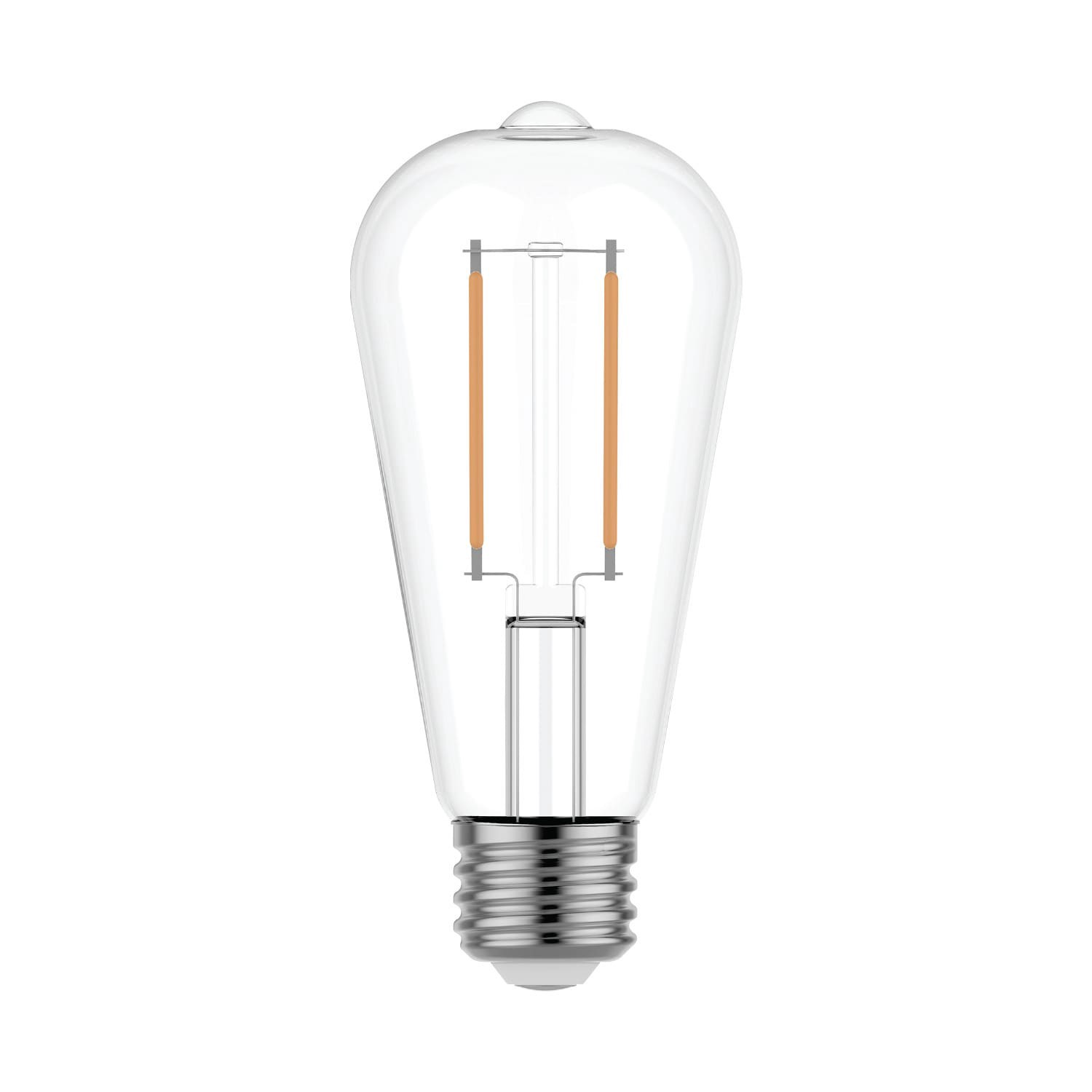 slide 3 of 6, GE Relax HD 60 -Watt EQ ST19 Soft white Medium base (E-26) Dimmable LED Decorative Light Bulb 4 -Pack, 1 ct
