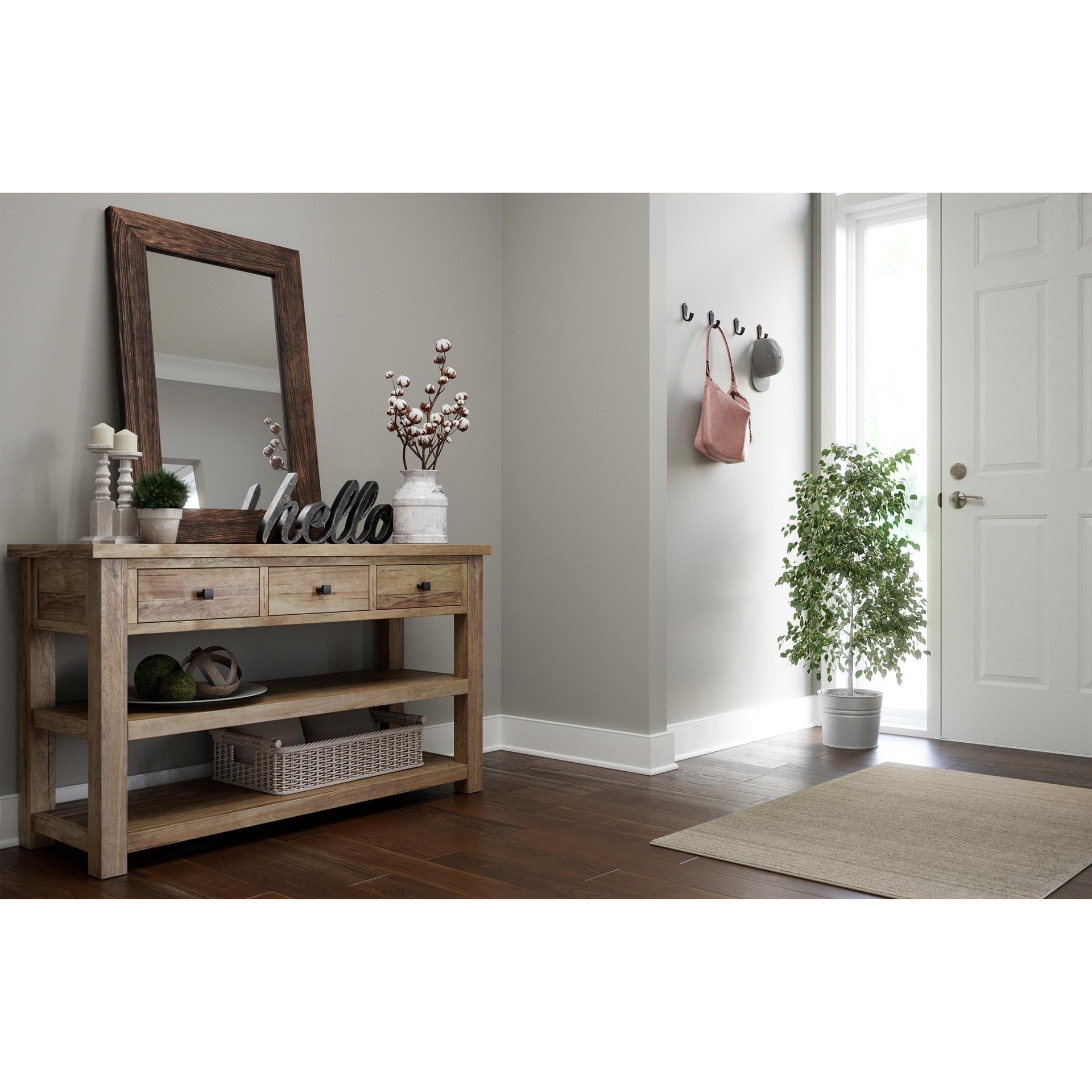 slide 4 of 6, Origin 21 1 -Hook 1.17-in x 2.7-in H Matte Black Decorative Wall Hook ( 25-lb Capacity), 1 ct