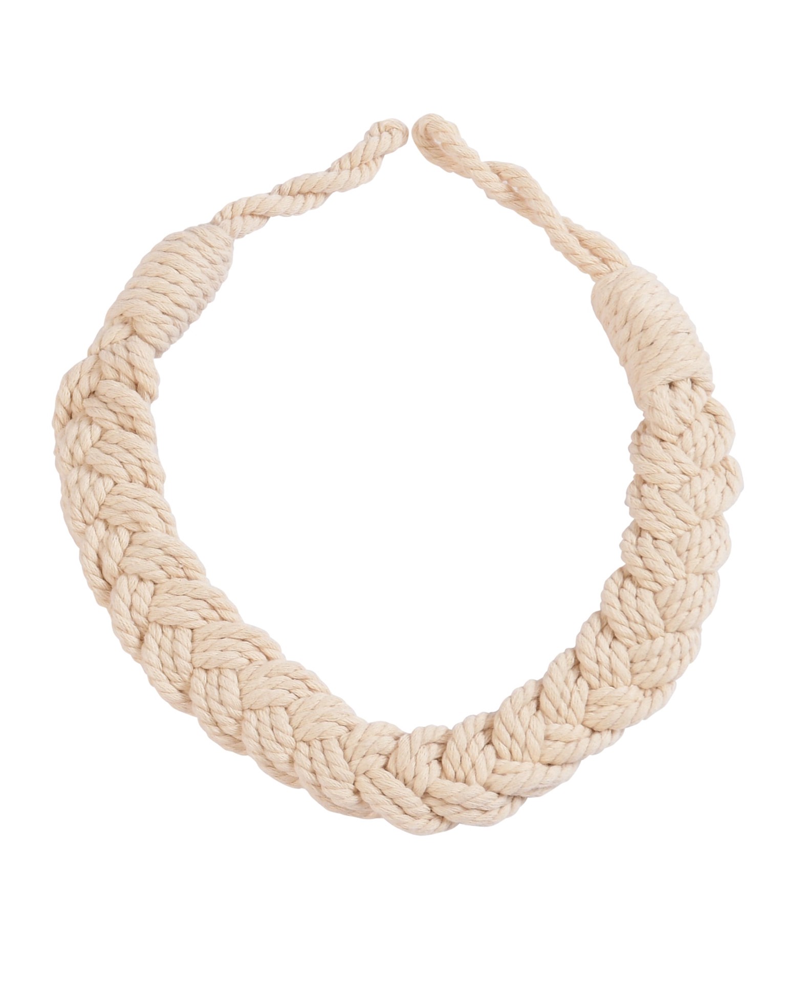 slide 2 of 4, allen + roth 18-in Beige/hand knitting Curtain Holdbacks, 1 ct