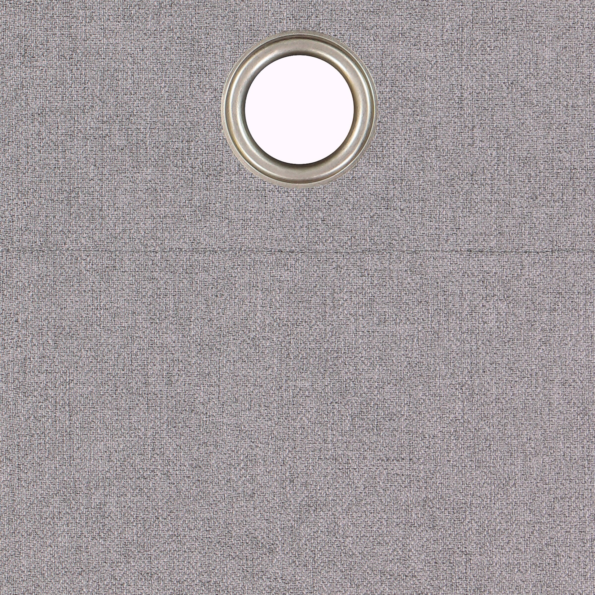 slide 4 of 6, allen + roth 84-in Grey Geometric Blackout Thermal lined Grommet Single curtain panel, 1 ct