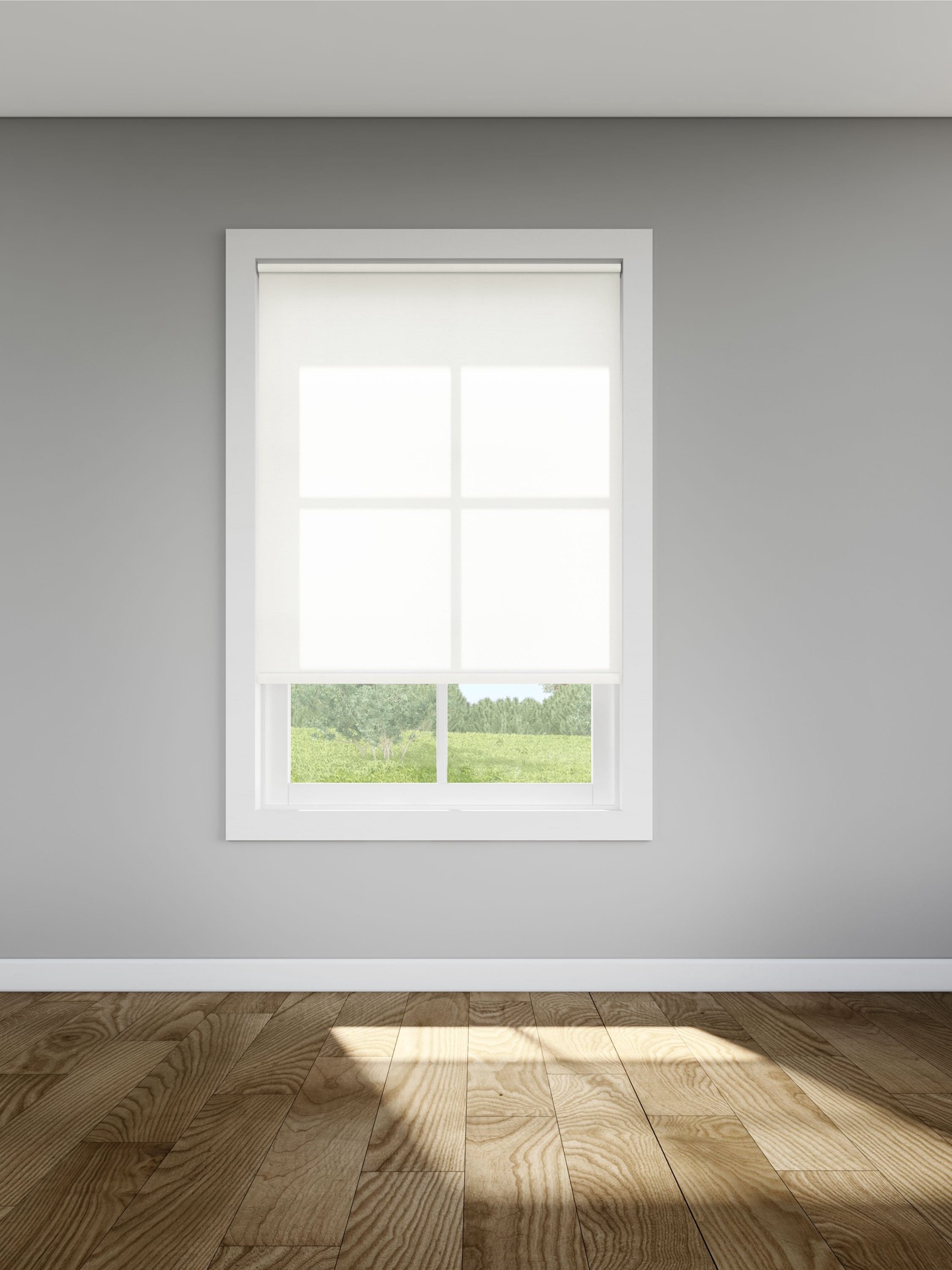 slide 3 of 6, LEVOLOR 55-in x 72-in Dove Light Filtering Cordless Roller Shade, 1 ct