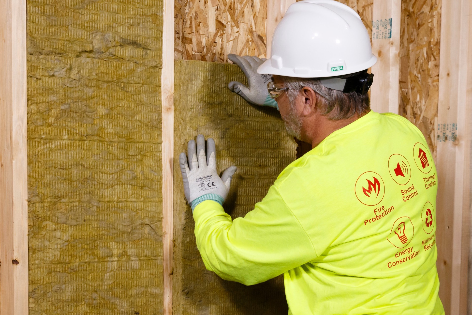 slide 4 of 6, Owens Corning Thermafiber Fire and Sound Guard Plus R- 21 Attic Wall Unfaced Mineral wool Batt Insulation 29.4-sq ft ( 15-in W x 47-in L), 1 ct