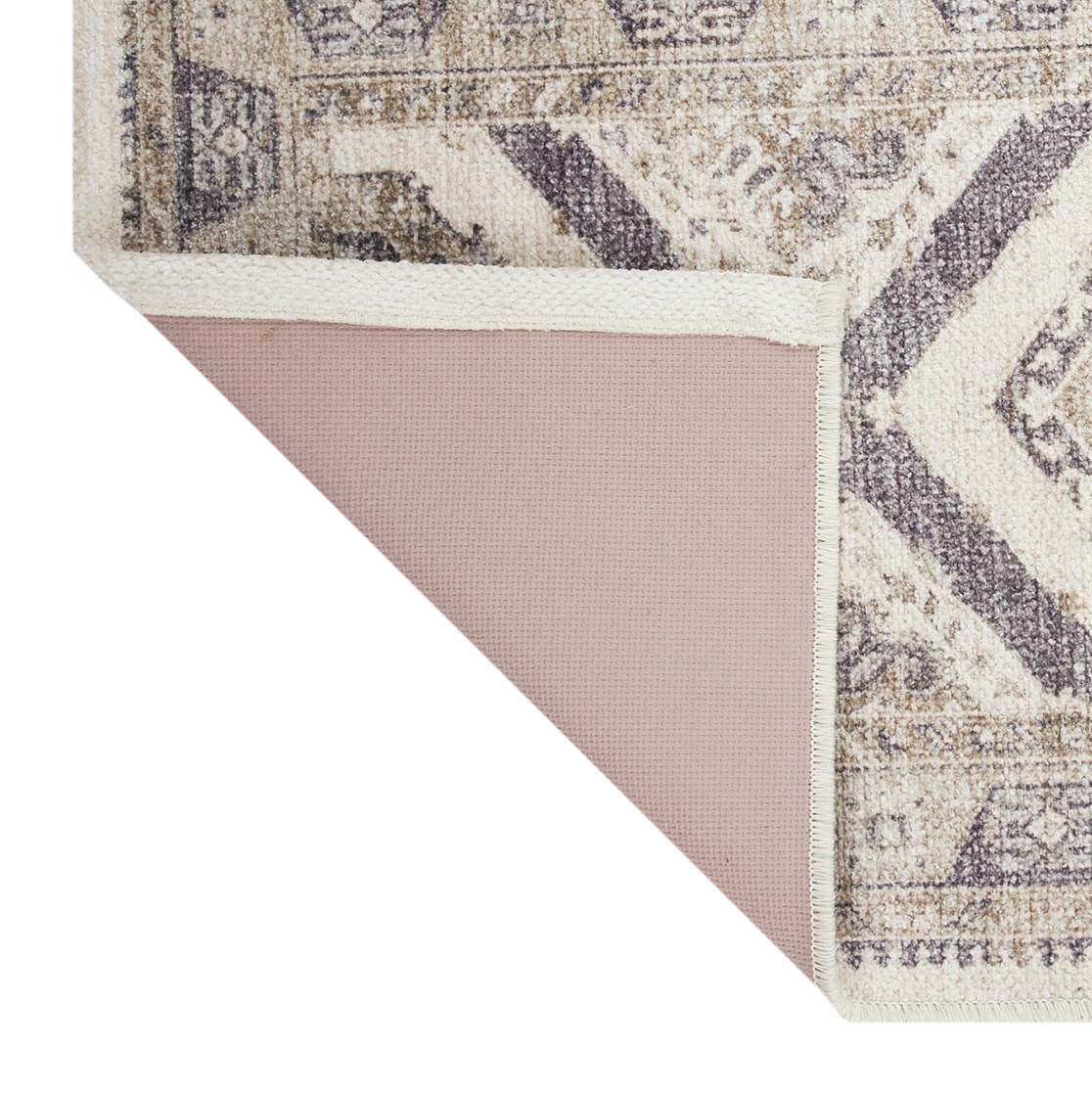 slide 3 of 6, allen + roth 2 x 7 (ft) Loomed Neutral Gray Rectangular Indoor Distressed/Overdyed Machine washable Runner rug, 1 ct